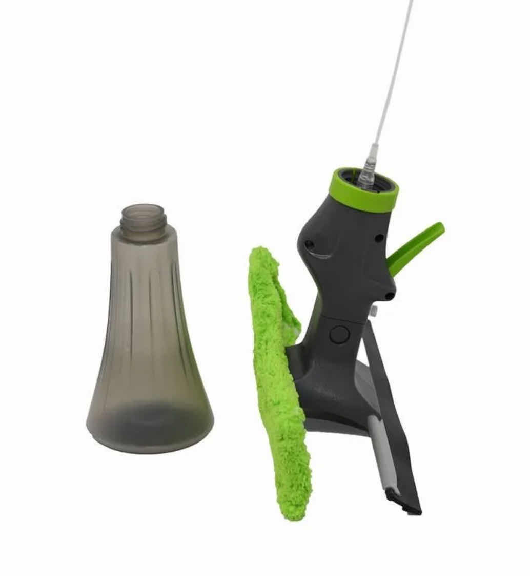 Photo 1 of BRAND NEW CASE OF 24-HOME-X MULTIFUNCTION WINDOW CLEANER TOOL KIT WITH SPRAY BOTTLE, SQUEEGEE, AND MICROFIBER WASHER HEAD