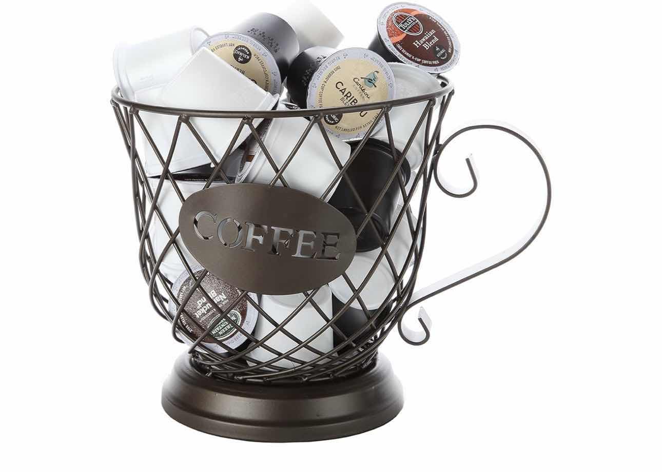 Photo 1 of BRAND NEW CASE OF COFFEE CUP COFFEE POD STORAGE BASKET BLACK