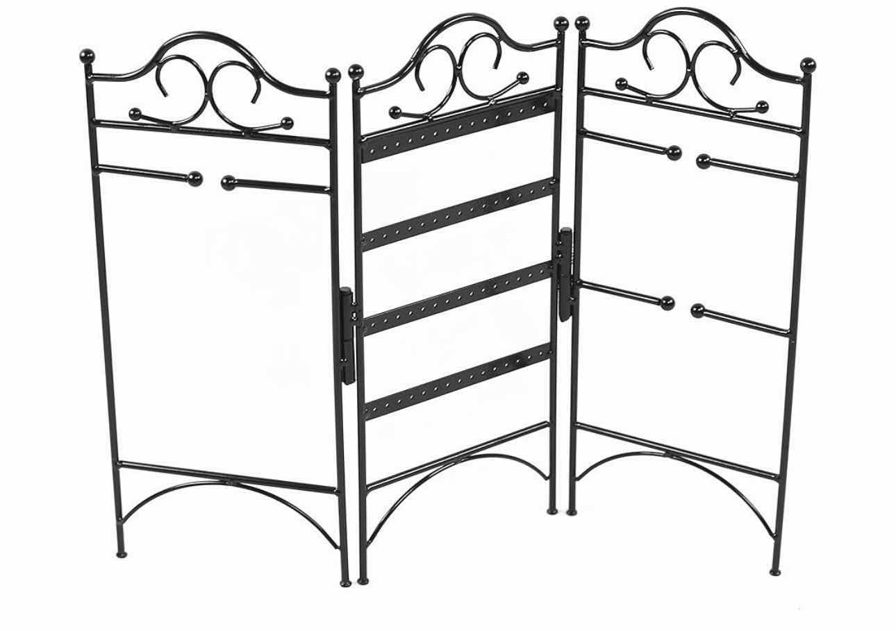 Photo 1 of BRAND NEW CASE OF ARAD 3-PANEL FOLDING SCREEN JEWELRY HANGER