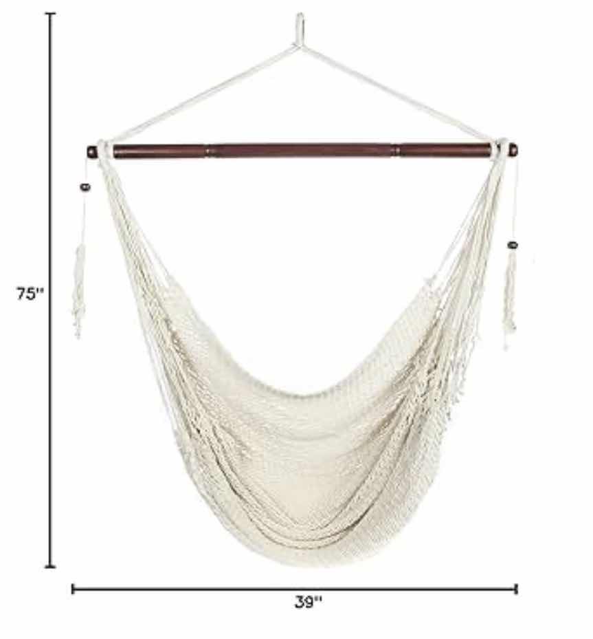 Photo 1 of BRAND NEW CASE OF ARAD ROPE CONSTRUCTION HANGING HAMMOCK SWING CHAIR