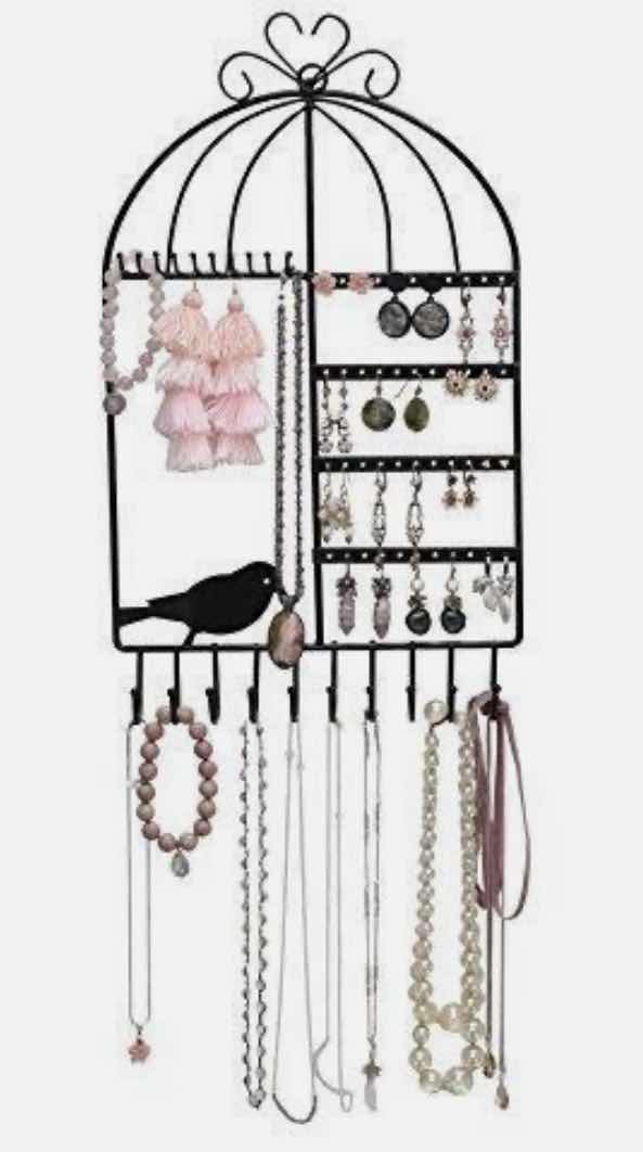 Photo 2 of BRAND NEW CASE OF BIRD CAGE WALL HANGING JEWELRY ORGANIZER AND DISPLAY