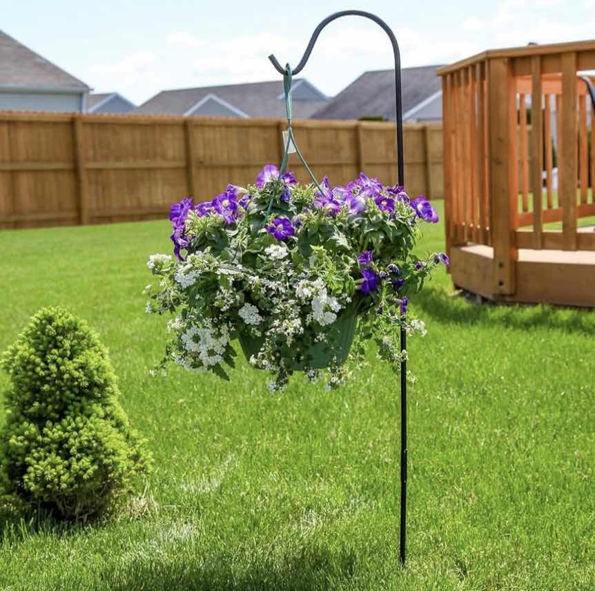 Photo 2 of BRAND NEW CASE OF HOME-X 48” ADJUSTABLE HEIGHT IN-GROUND SHEPHERDS HOOK