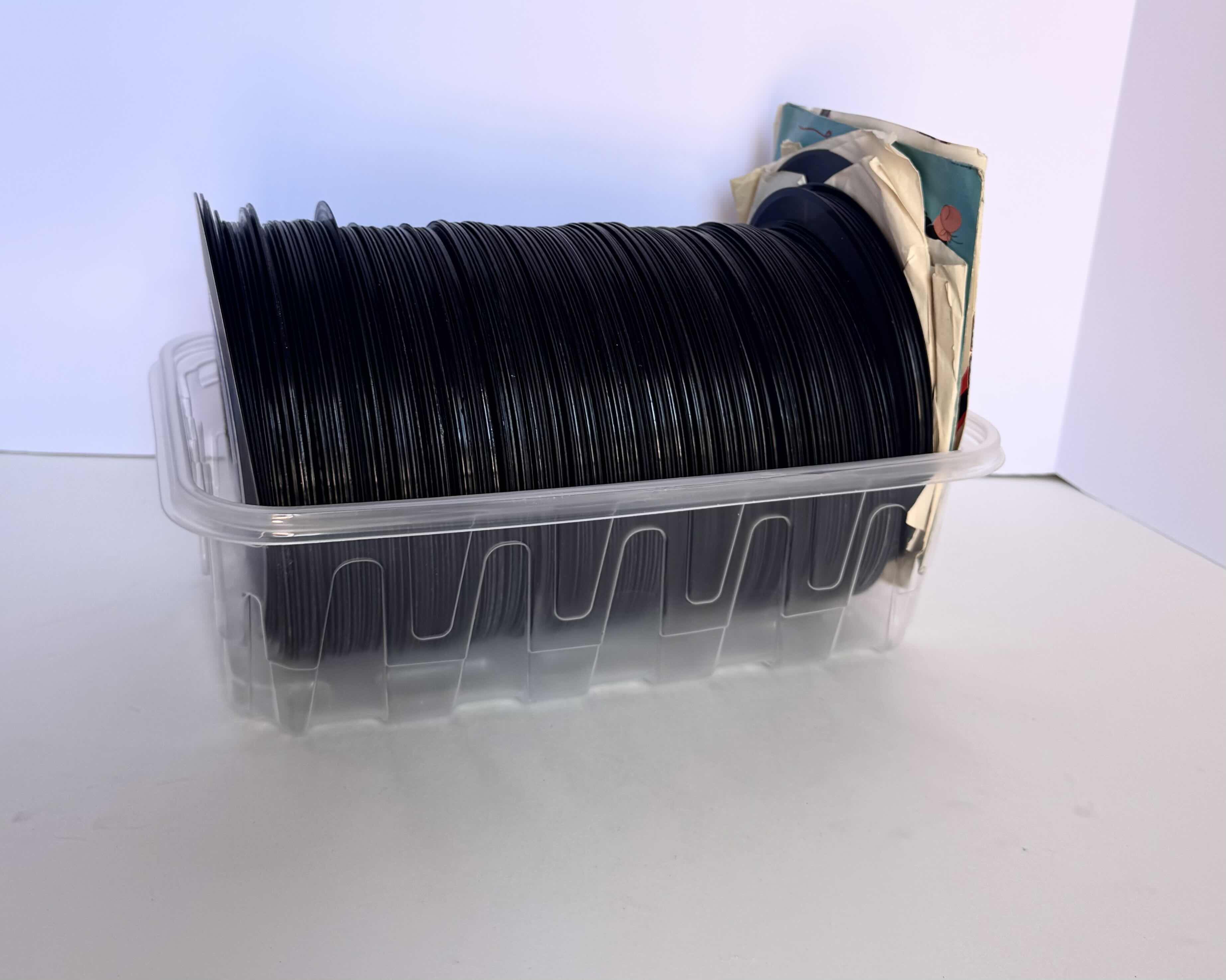 Photo 3 of BOX OF VINYL RECORD COLLECTION. VARIOUS ARTISTS RECORD SIZE IS 45'S. VARIOUS R&B ARTISTS. SEVERAL GENRES.