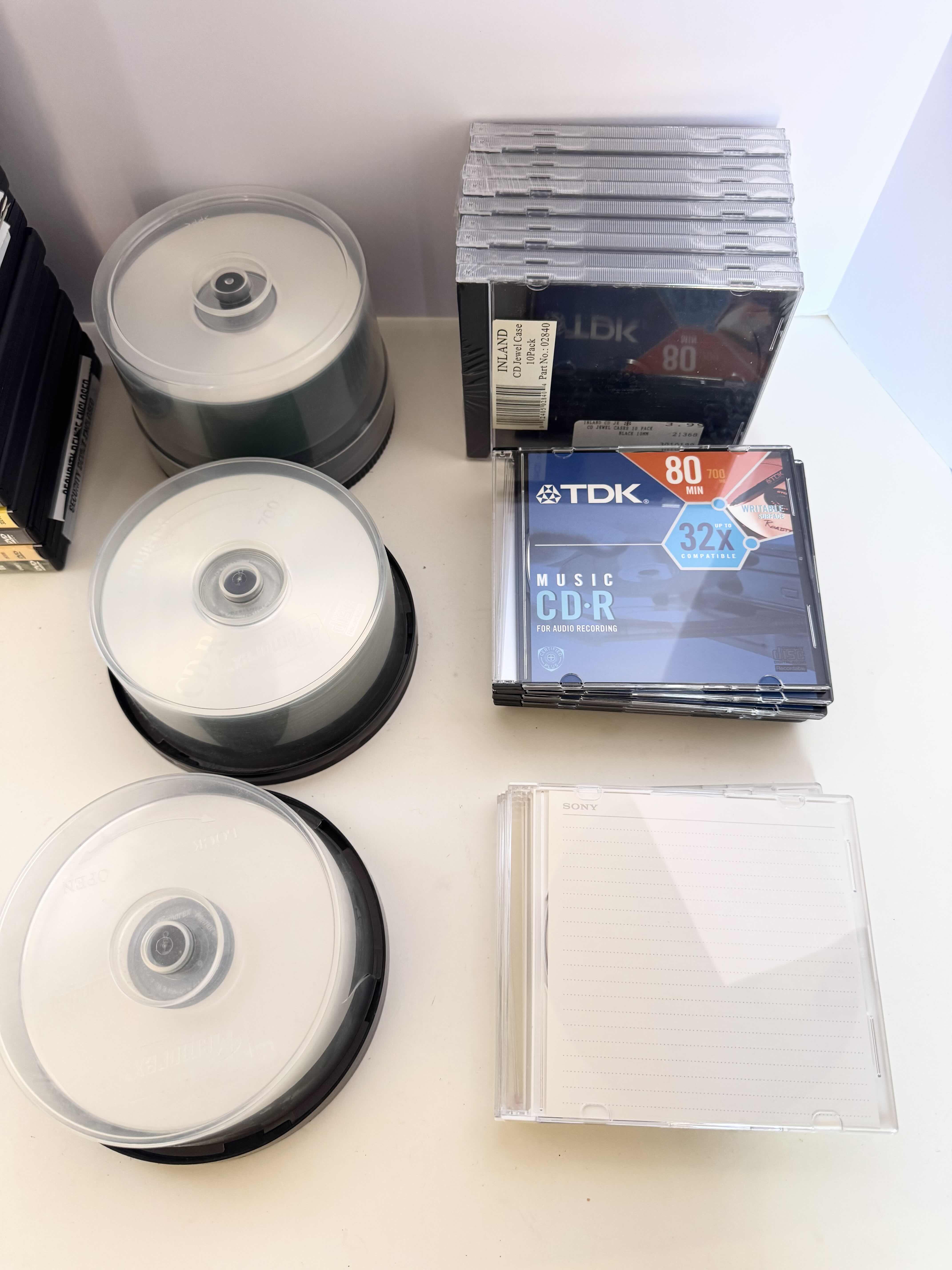 Photo 3 of DVD COLLECTION, BLANK CD’S FOR AUDIO RECORDING, CD CASE COVERS 10PACK