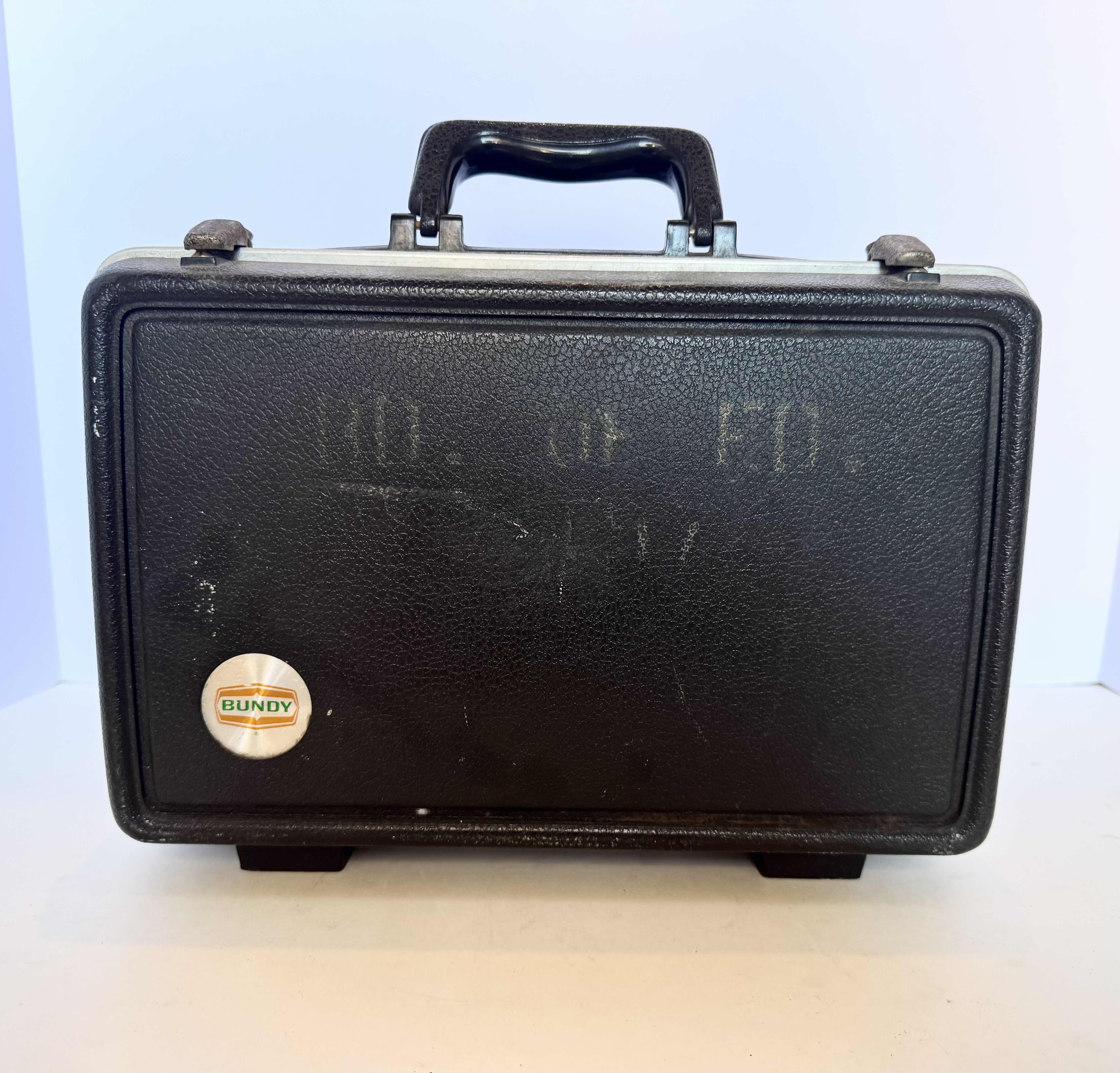Photo 1 of BUNDY CLARINET WITH CARRYING CASE, BLACK