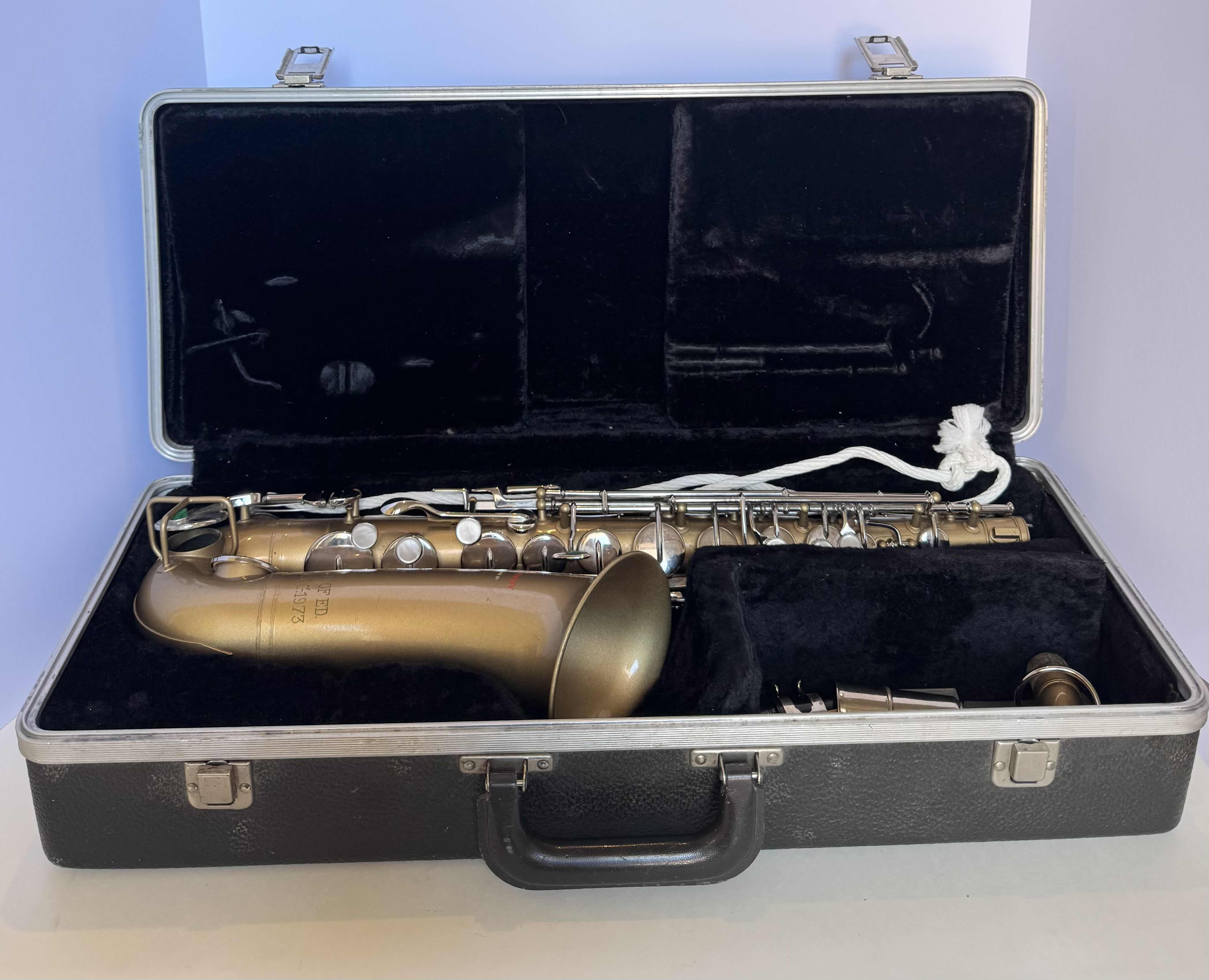 Photo 1 of BUNDY SAXOPHONE WITH CARRYING CASE