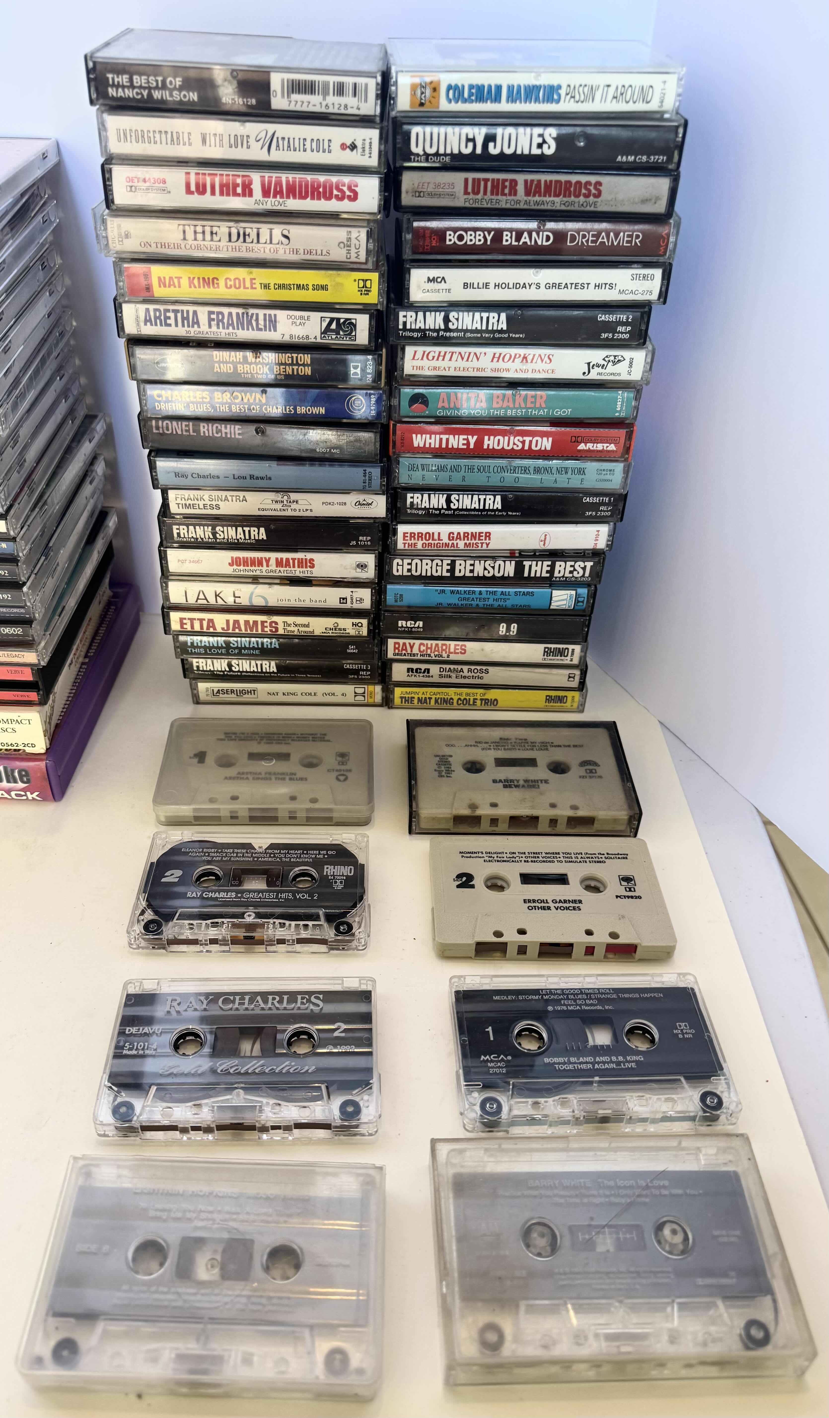 Photo 4 of COLLECTION OF VHS, CD’S, CASSETTES, AND VIDEO TAPE COVERS 3 PACK