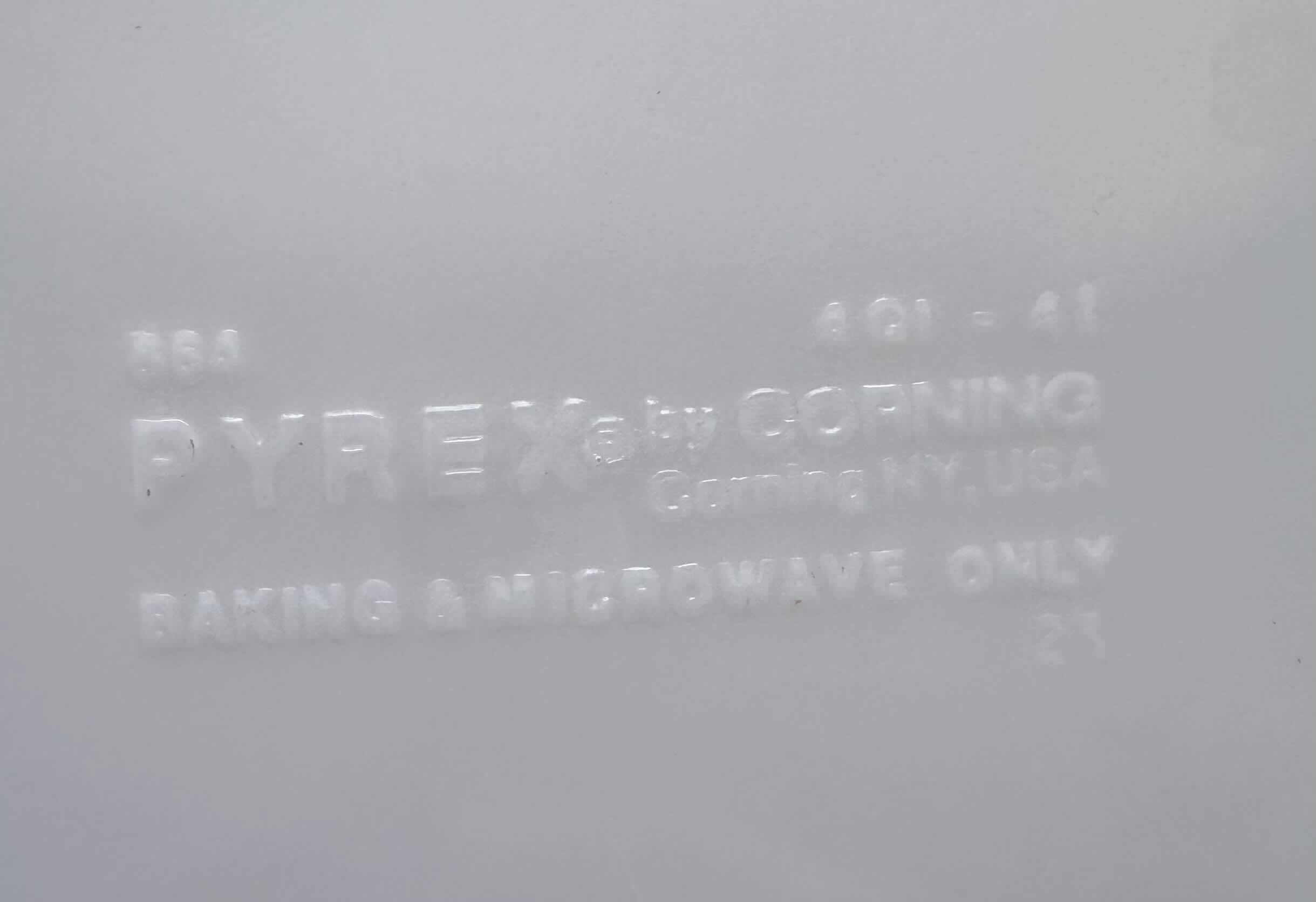 Photo 1 of PYREX BAKING BOWL WITH COVER 11”W X 4”H, PEA GREEN.