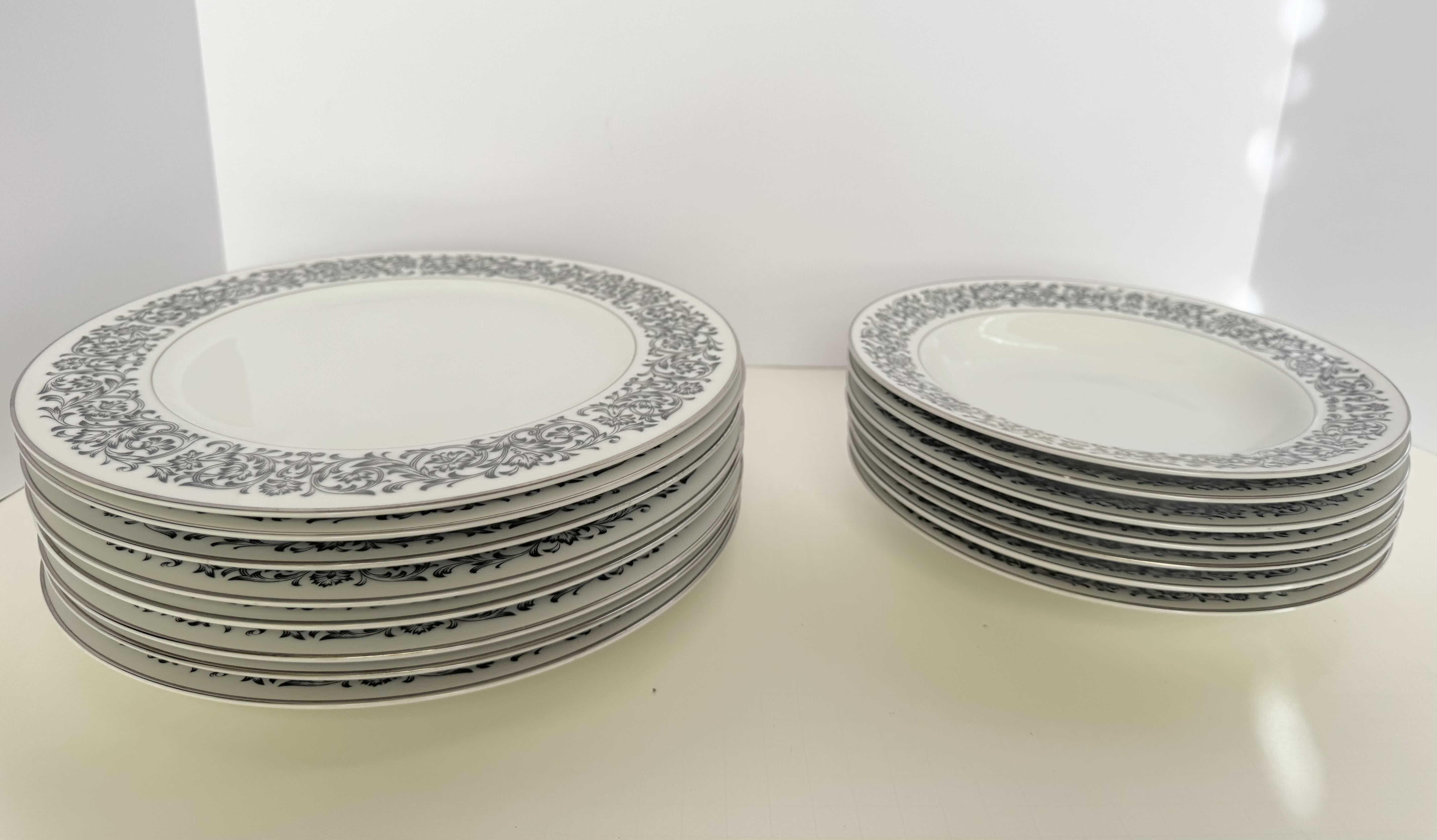 Photo 2 of ROYAL M DINNER AND SOUP/SALAD BOWLS. PART OF LARGER SET SOLD SEPARATELY.