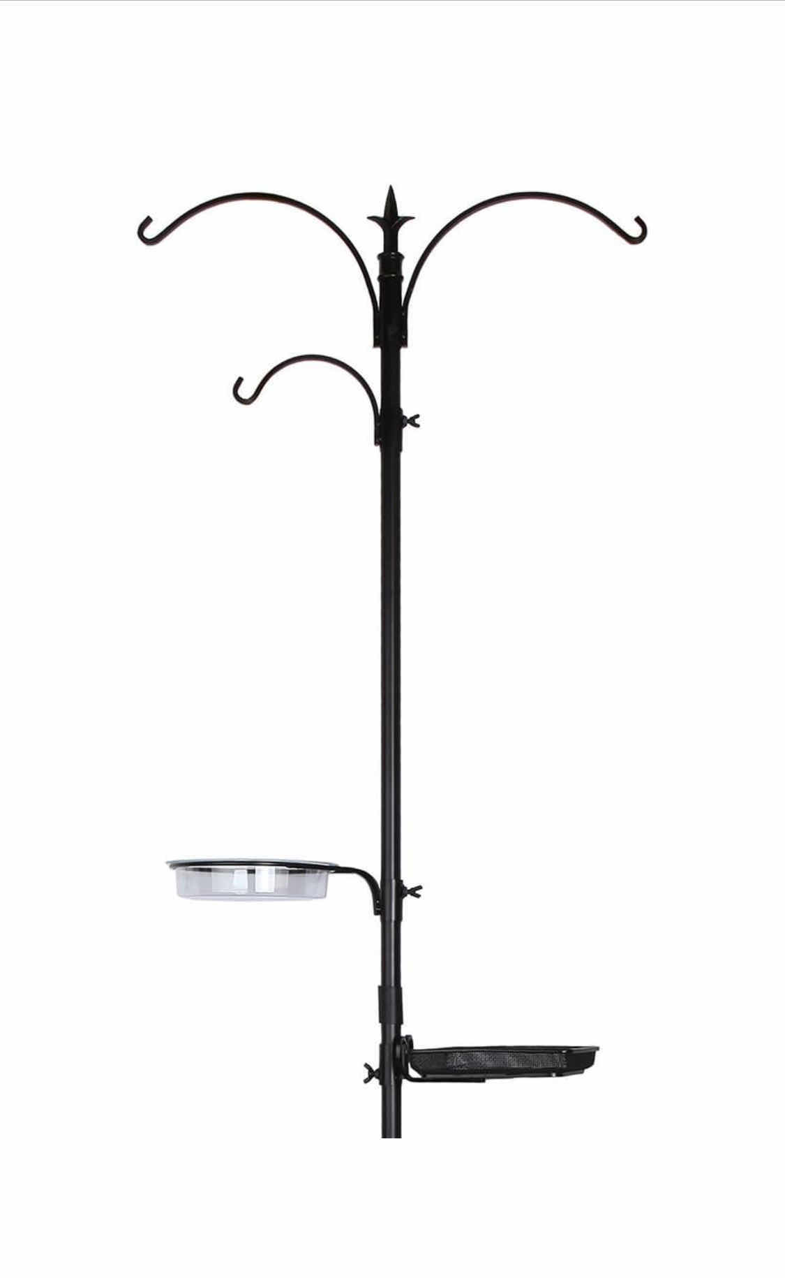 Photo 1 of BRAND NEW CASE OF HOME-X PREMIUM BIRD FEEDER STATION, BLACK set of 4 
91”H X 22”W