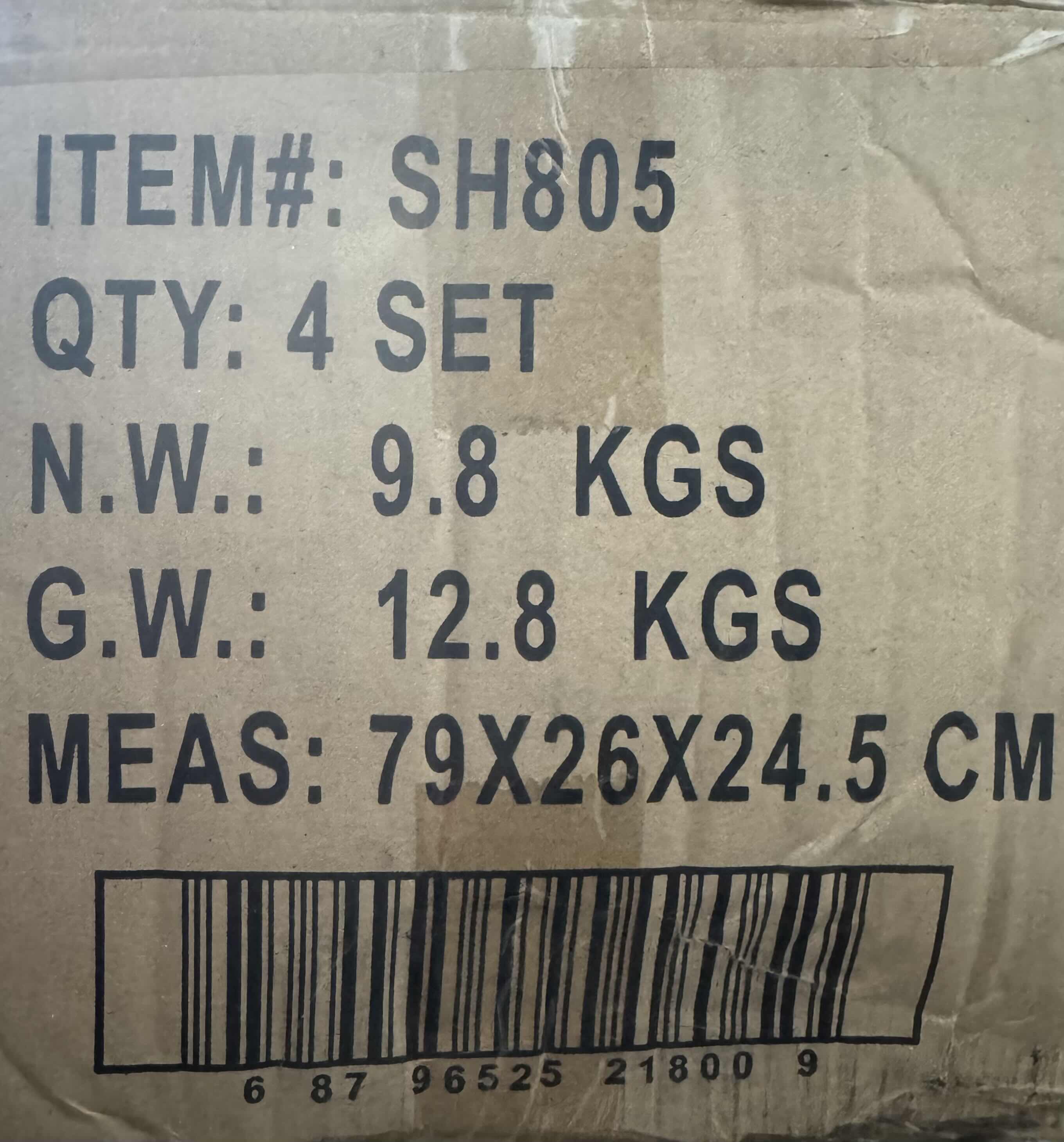 Photo 1 of BRAND NEW CASE OF HOME-X PREMIUM BIRD FEEDER STATION, BLACK set of 4 
91”H X 22”W