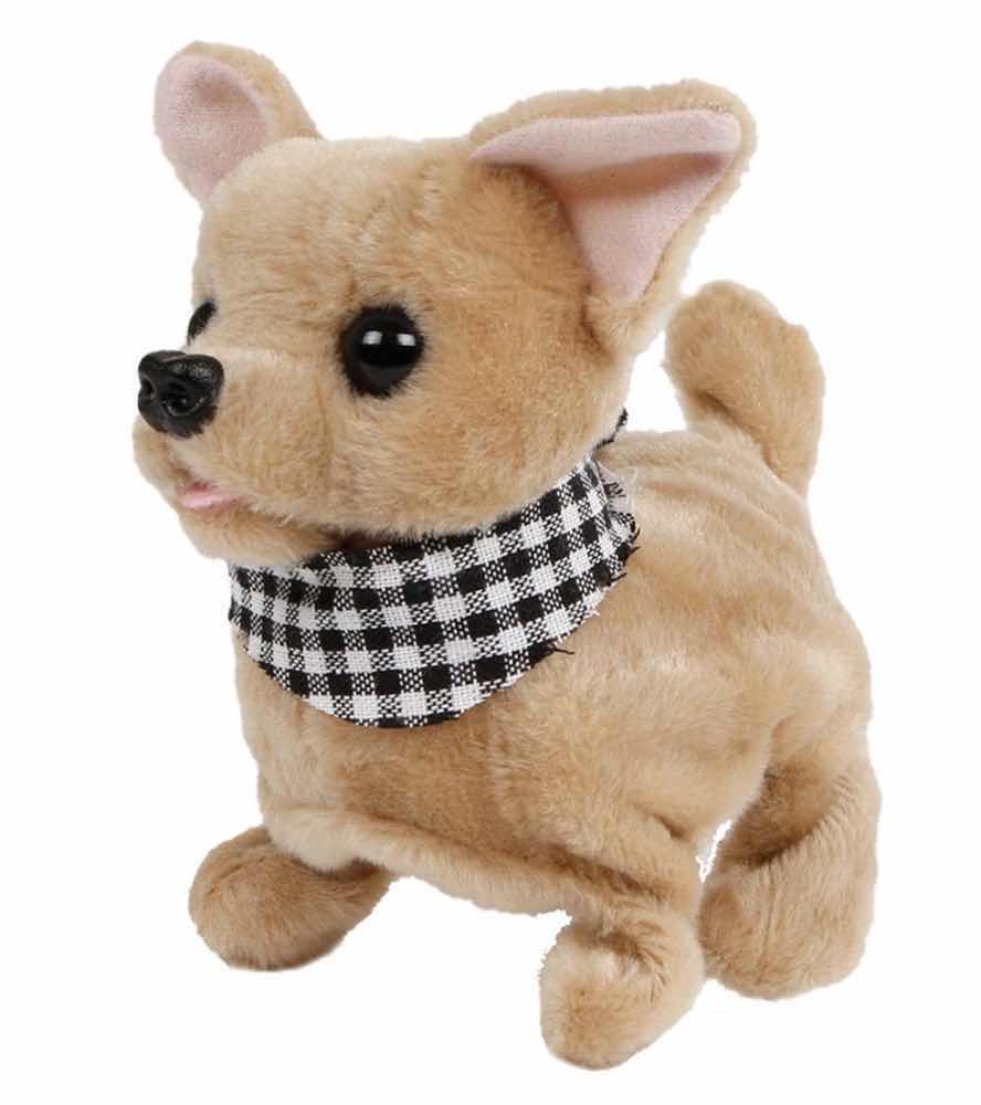 View 1 of BRAND NEW CASE OF HOME-X CHIHUAHUA MECHANICAL TOY DOG WALKS AND BARKS, BATTERY OPERATED