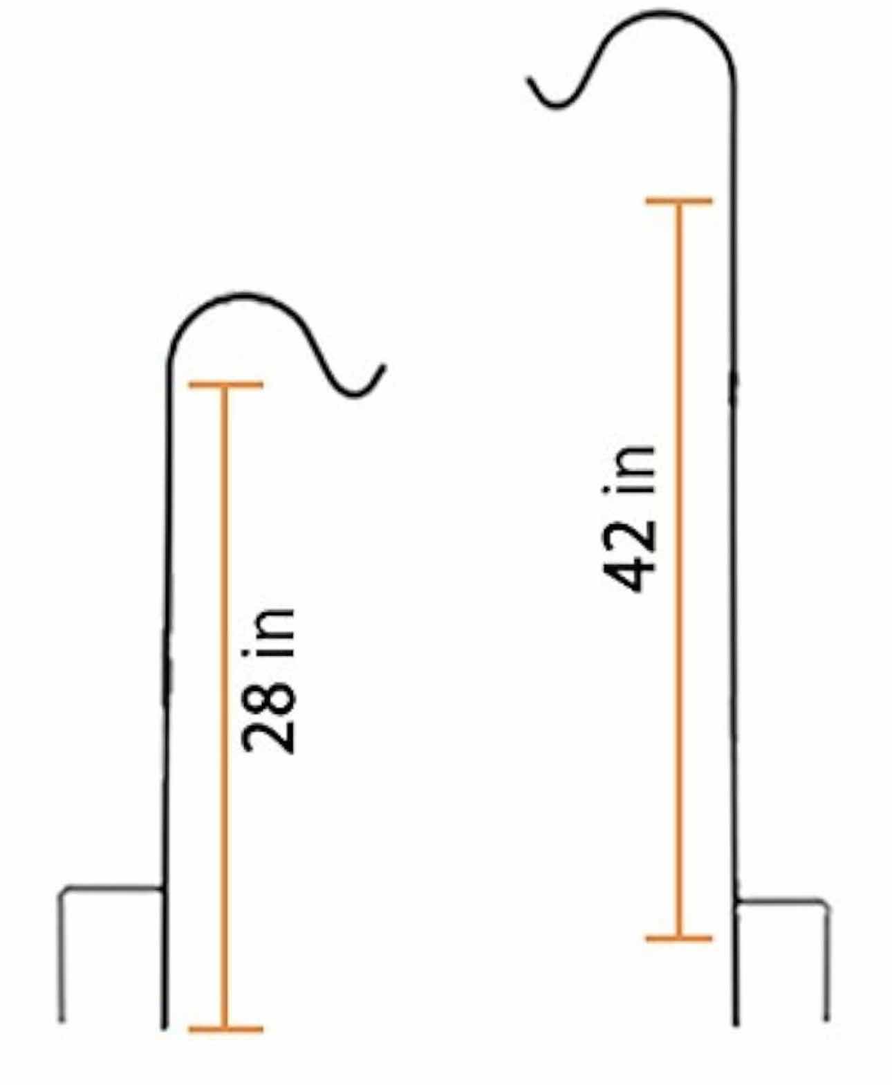 Photo 1 of BRAND NEW CASE OF HOME-X 48” ADJUSTABLE HEIGHT IN-GROUND SHEPHERDS HOOK