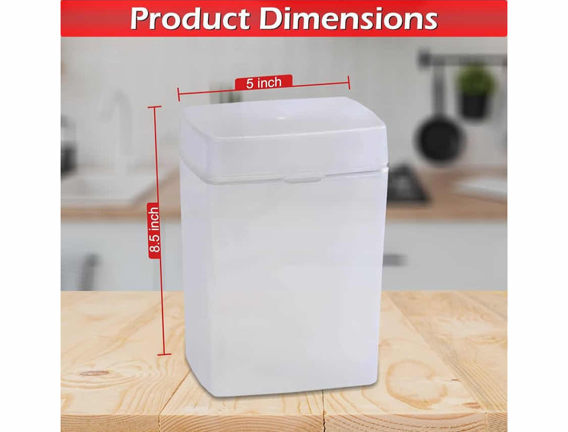 Photo 1 of BRAND NEW CASE OF HOME-X FLOUR STORAGE, SUGAR STORAGE CONTAINER - AIRTIGHT CONTAINER WITH A HINGED SNAP CLOSURE, BPA FREE, DISHWASHER SAFE, HOLDS UP TO 5LBS, CLEAR

8.5"L X 6"W X 5"H