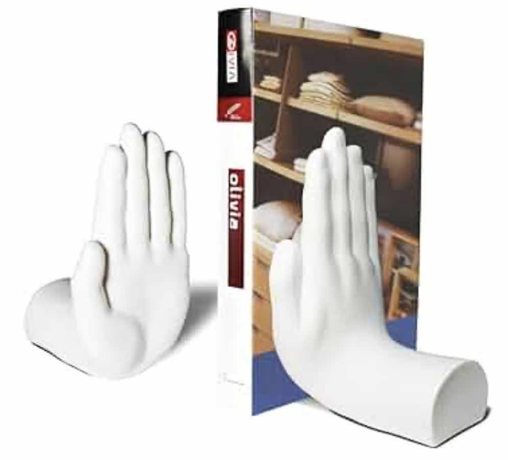 Photo 1 of BRAND NEW CASE OF ARAD STOP HANDS BOOKEND PAIR