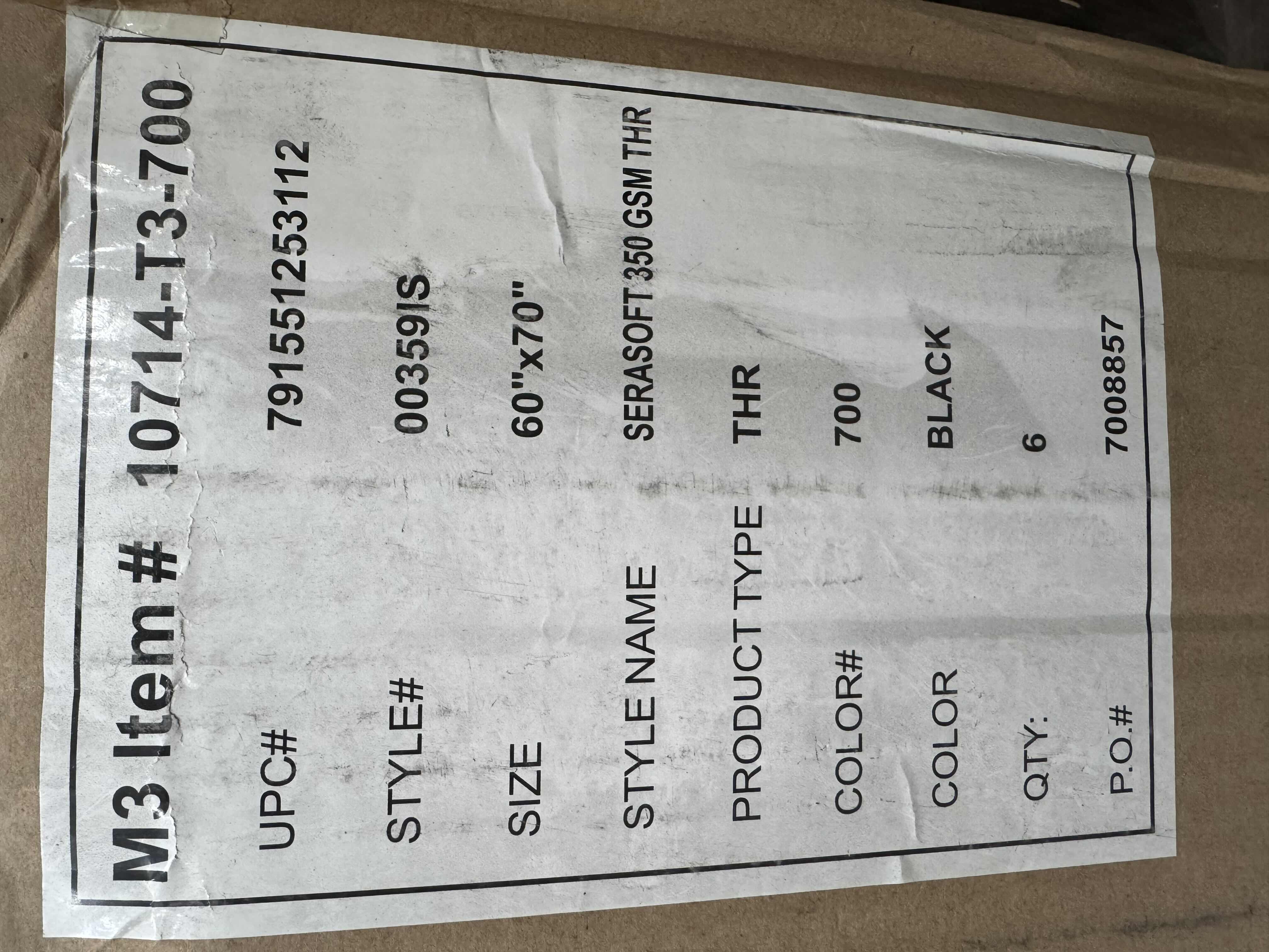 Photo 1 of BRAND NEW CASE OF BERKSHIRE BLANKET SERASOFT THROW,BLACK

70"L X 60"W