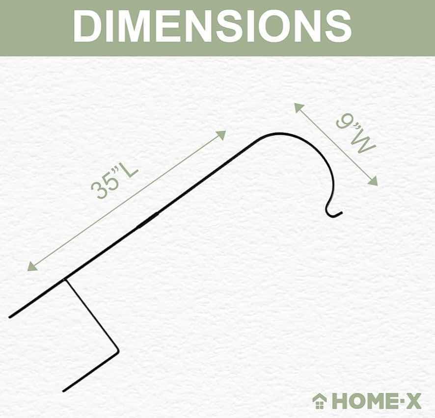 Photo 2 of BRAND NEW CASE OF HOME-X SHEPHERD HOOK, STANDING GARDEN HOOK