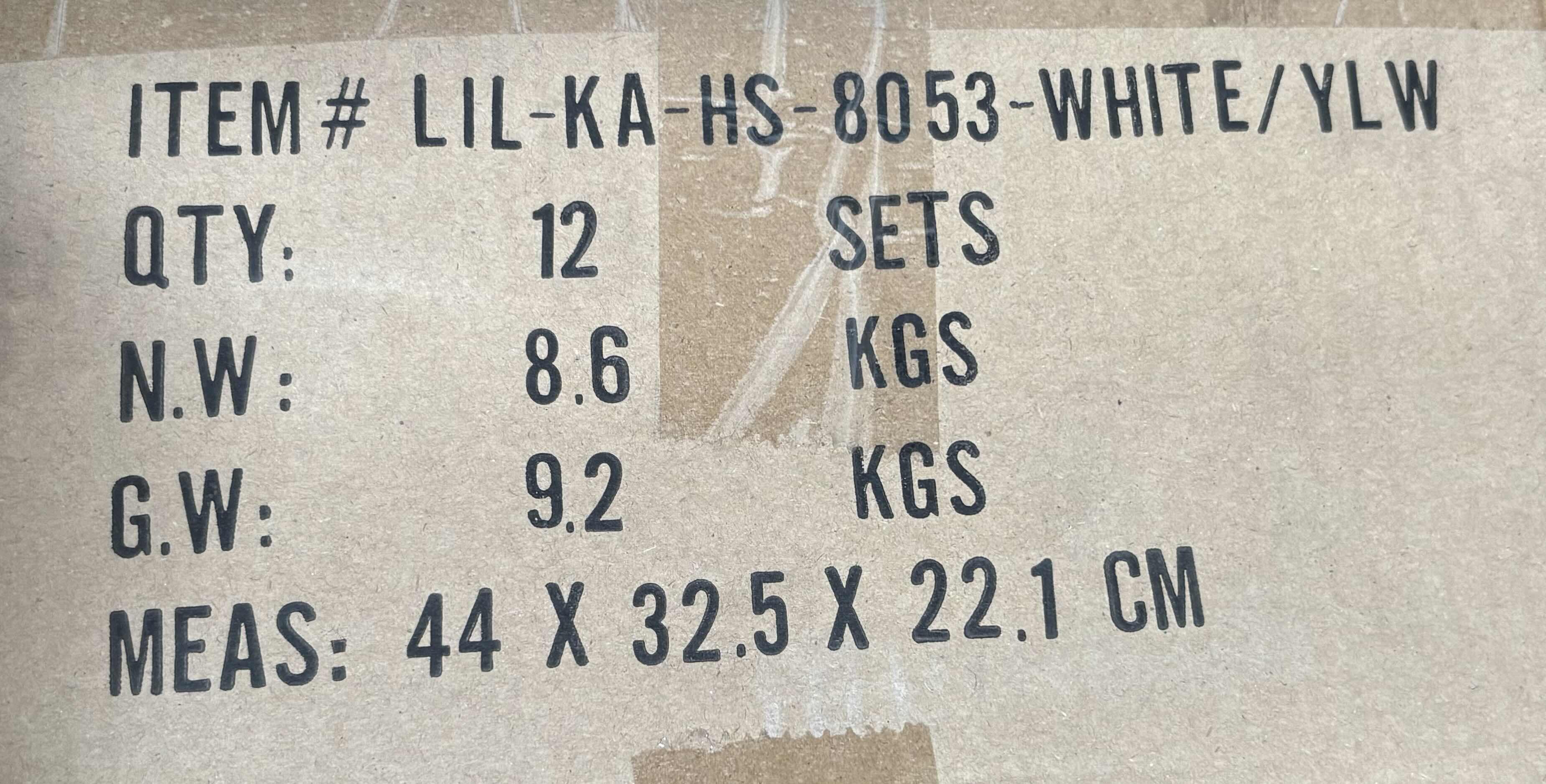 Photo 1 of BRAND NEW CASE OF ARAD HAND CUP PEN/PENCIL HOLDER (WHITE/YELLOW)