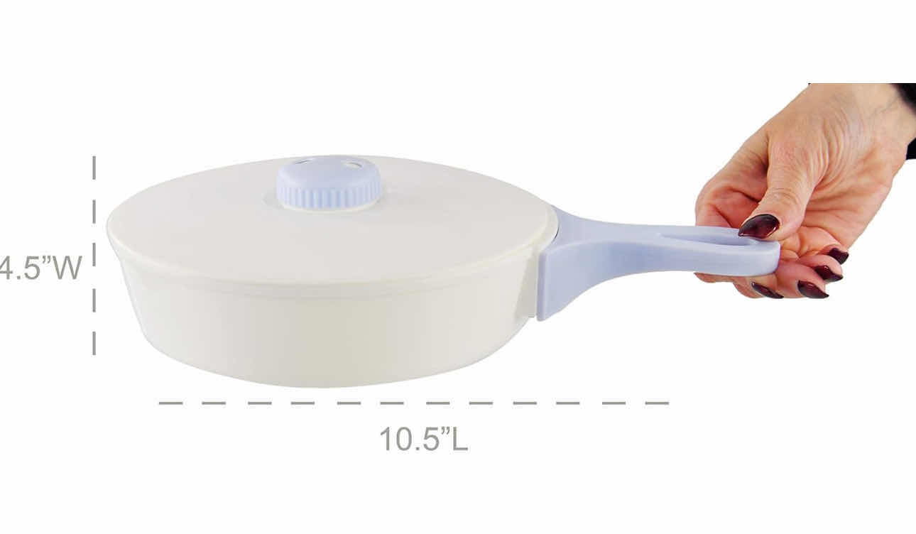 Photo 1 of BRAND NEW CASE OF HOME-X MICROWAVE EGG SKILLET WITH LID AND HANDLE