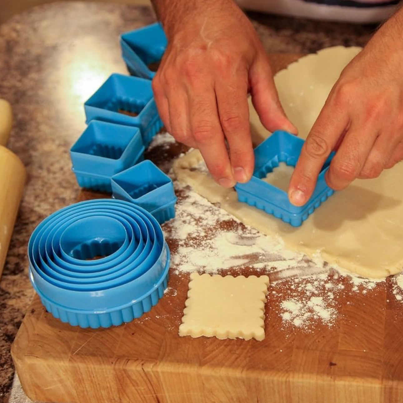 Photo 3 of BRAND NEW CASE OF HOME-X BISCUIT & COOKIE CUTTERS - SET OF 11