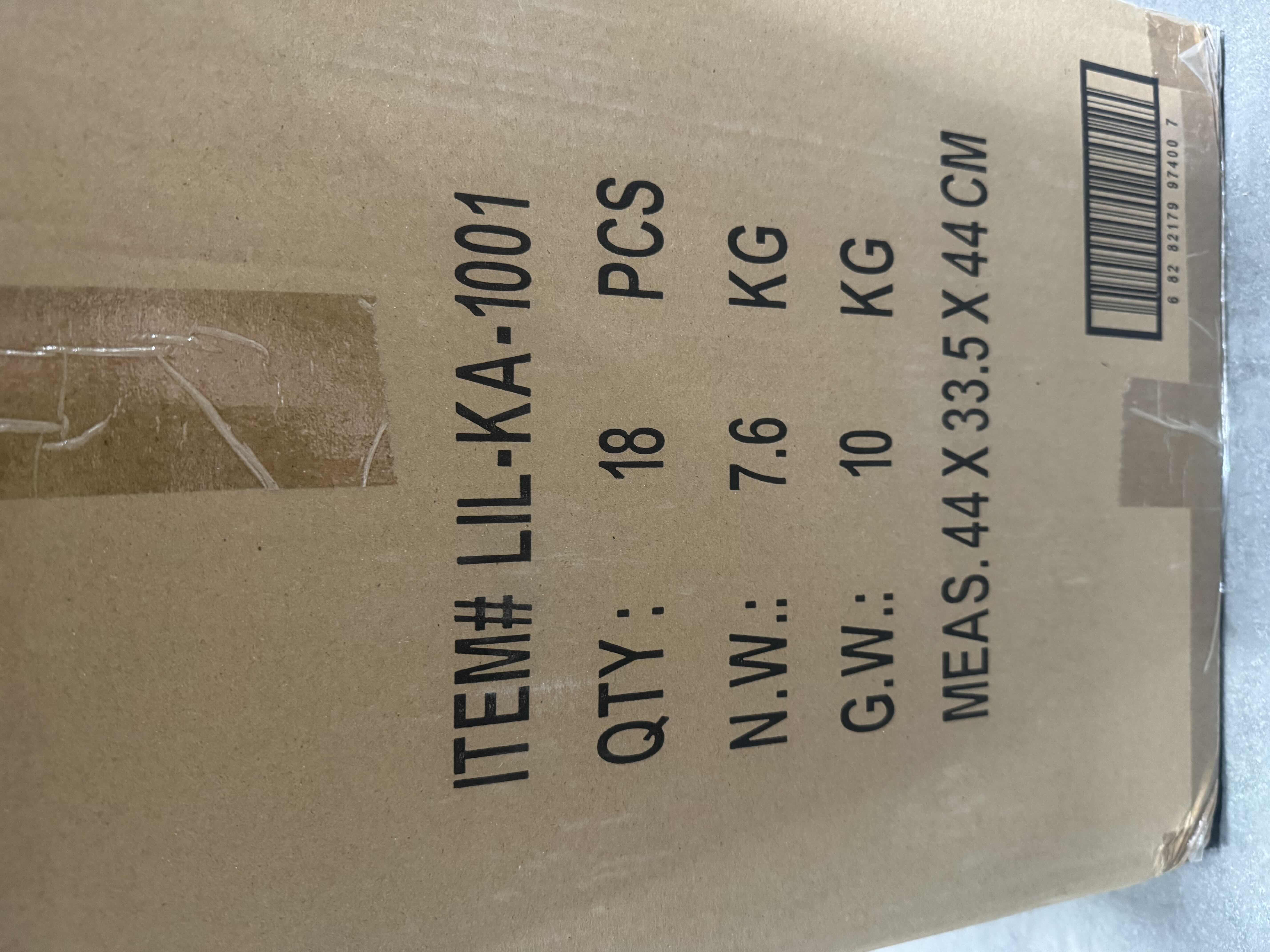 Photo 4 of BRAND NEW CASE OF 18 ACRYLIC COTTON BALL/ SWAB/  QTIP STORAGE WITH LIDS