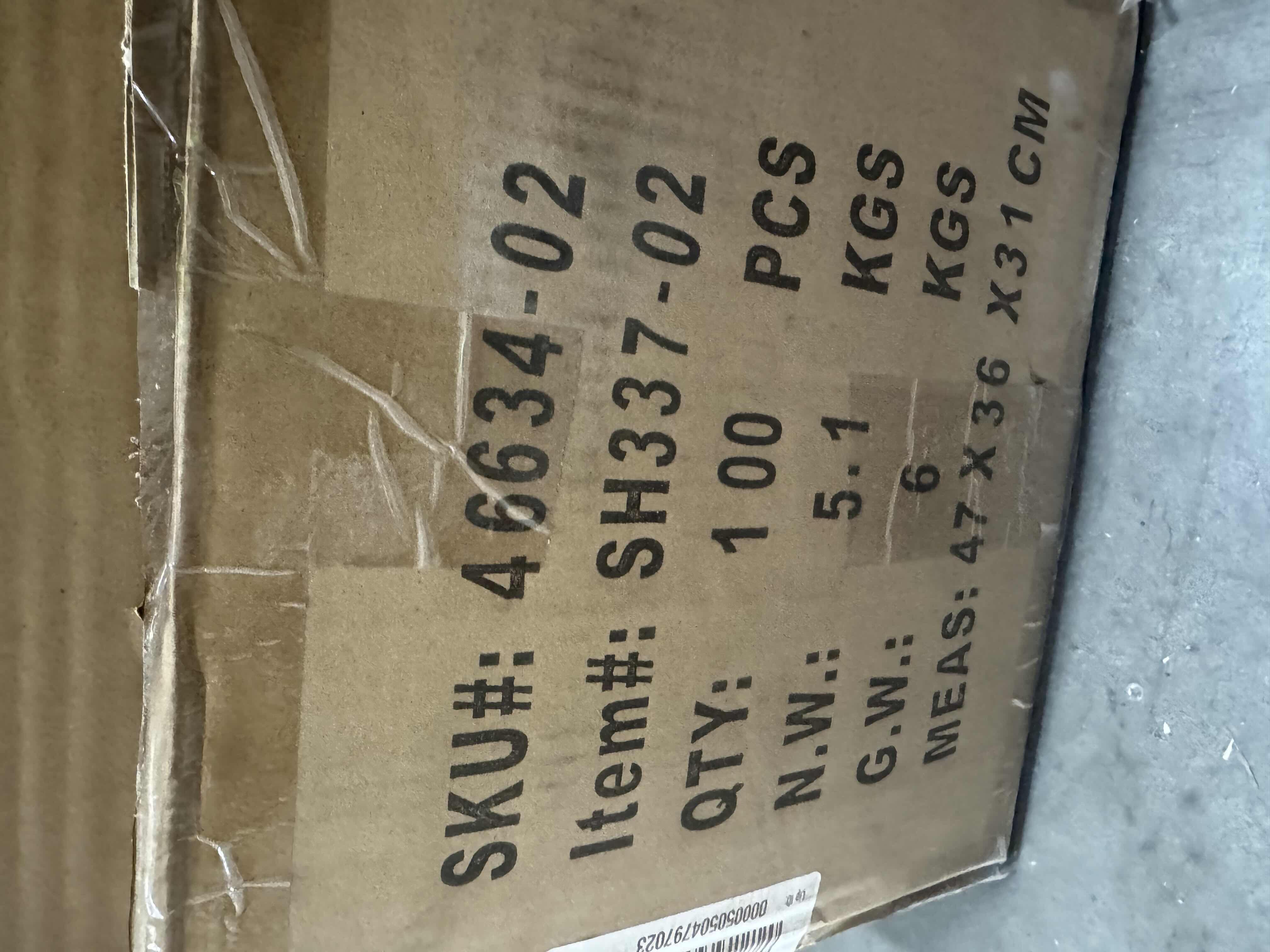 Photo 2 of BRAND NEW CASE OF 100 NAVY BLUE FLEECE WRAP HAT