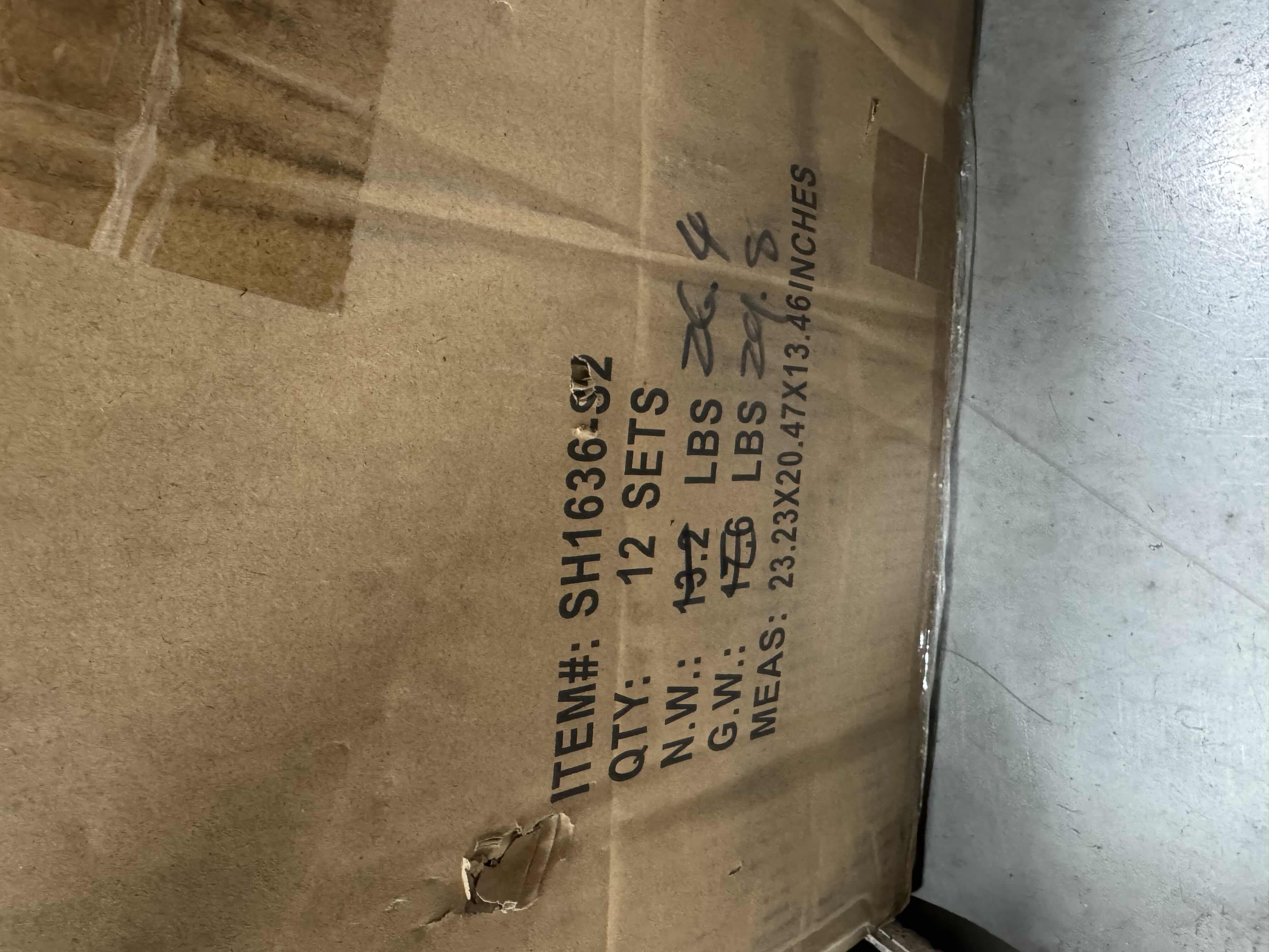 Photo 3 of BRAND NEW CASE OF 12 SETS OF HOME-X SET OF 2 SOUP & CRACKERS CERAMIC MUG BOWL