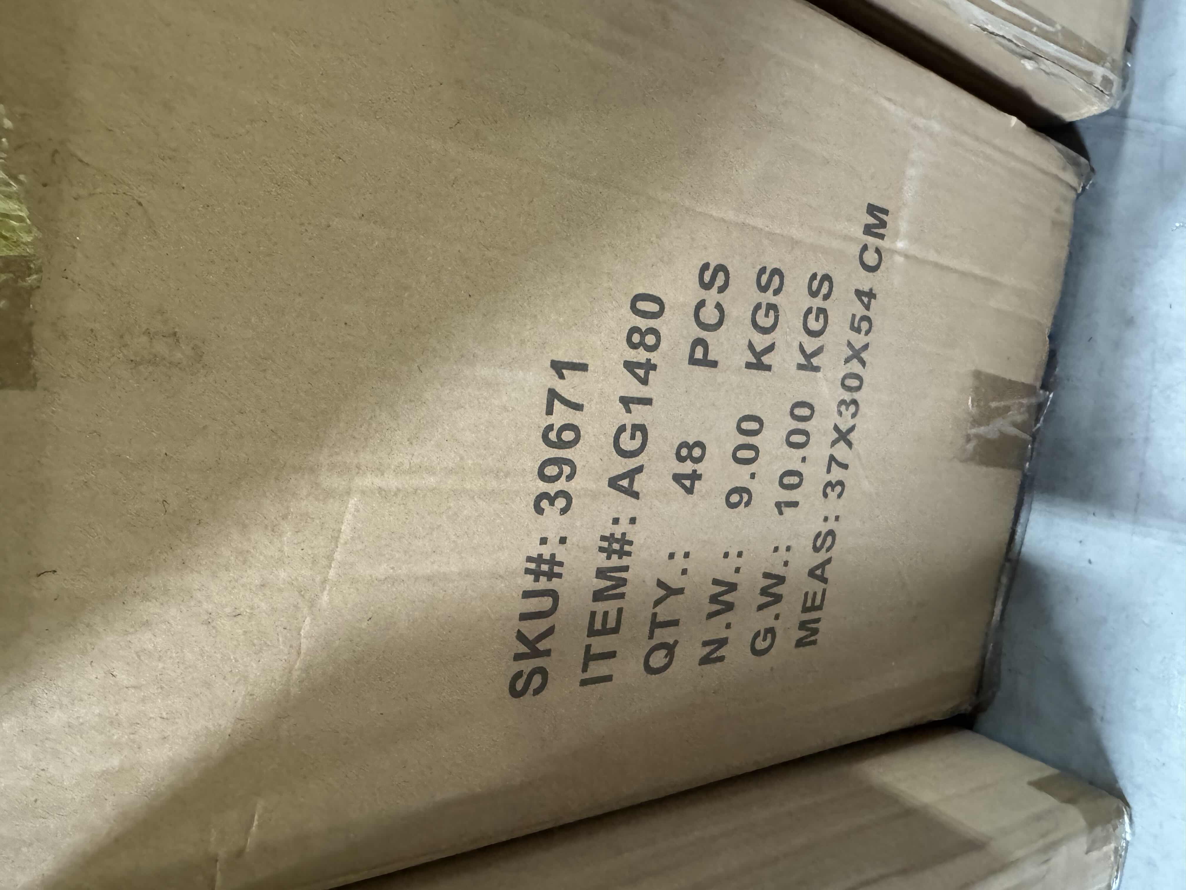 Photo 1 of BRAND NEW CASE OF 48 BLACK MESH LETTER HOLDER