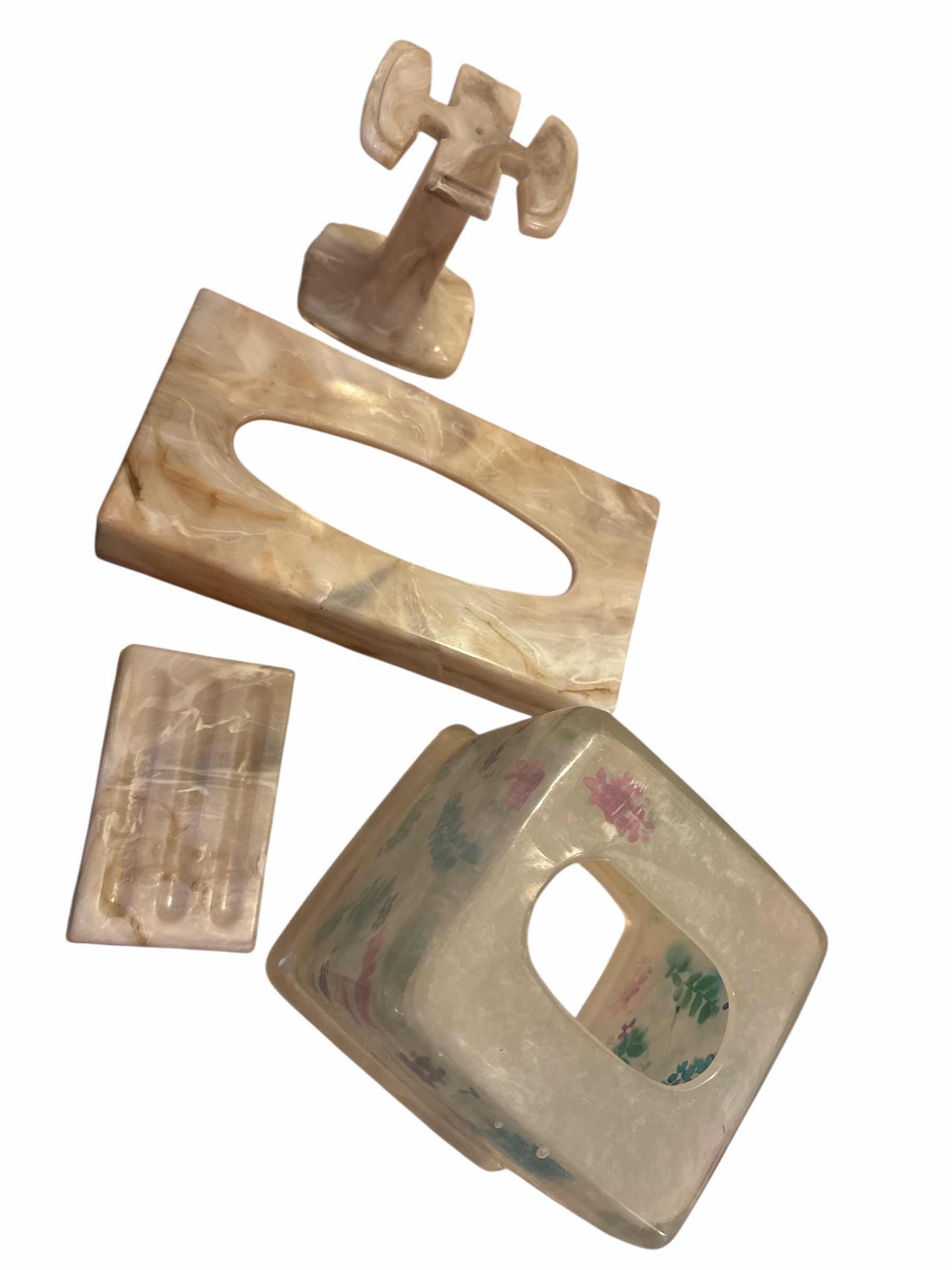 Photo 5 of 6 PERSONAL CARE ITEMS: GE SUPERPRO HAIR DRYER, MANICURE SET, TISSUE, SOAP, & TOOTHPASTE HOLDER