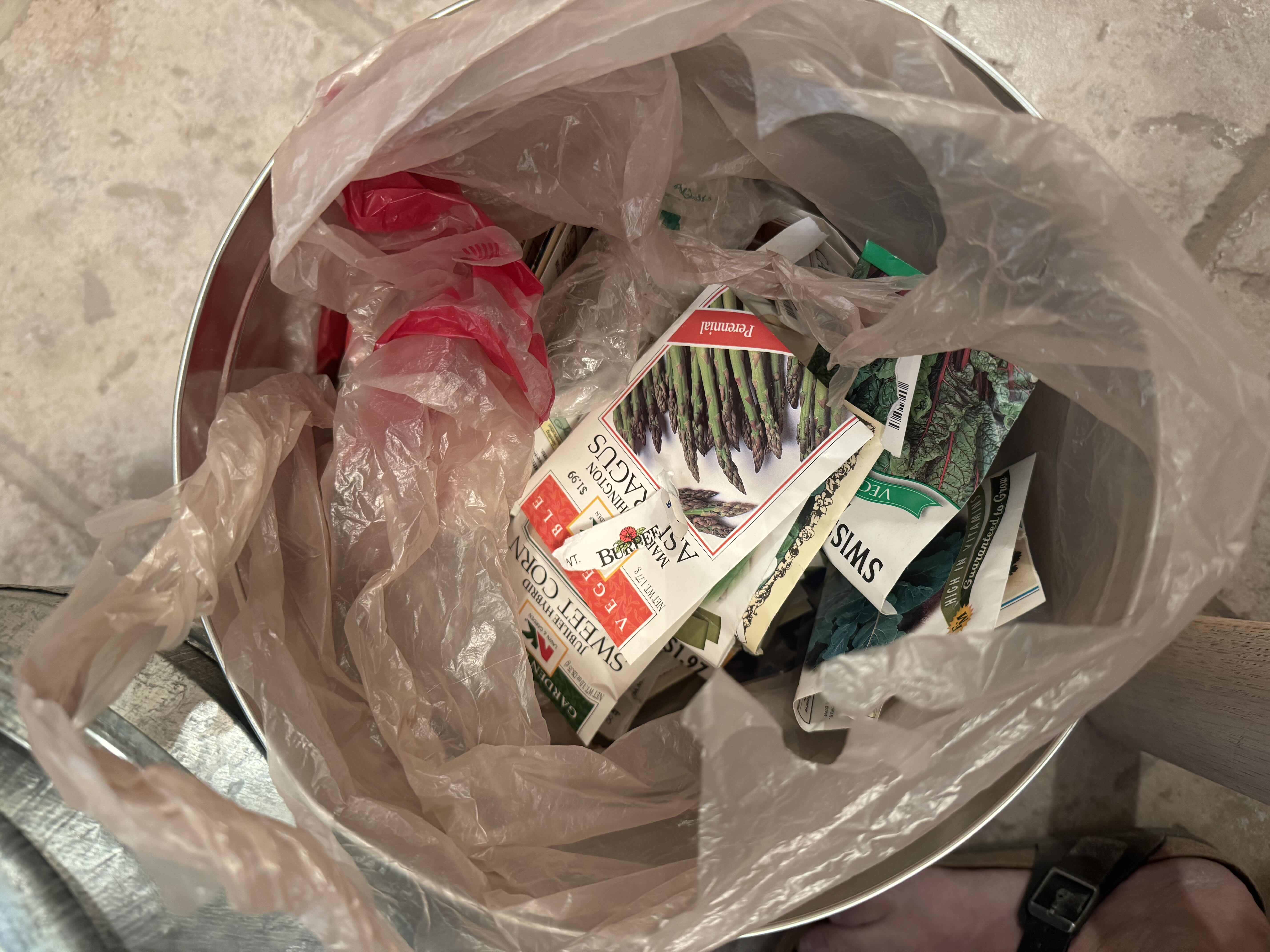 Photo 1 of 2 TINS OF GARDEN SEEDS