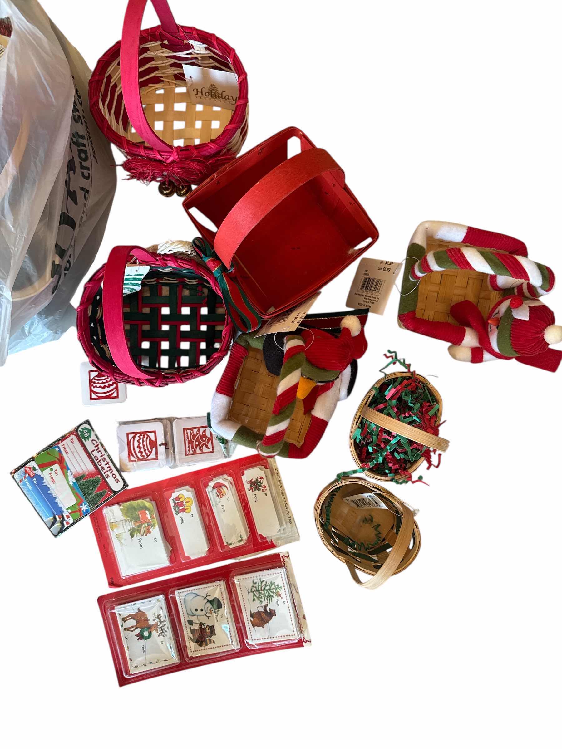 Photo 1 of GIFT BASKETS, GIFT TAGS, GIFT WRAP RIBBON
