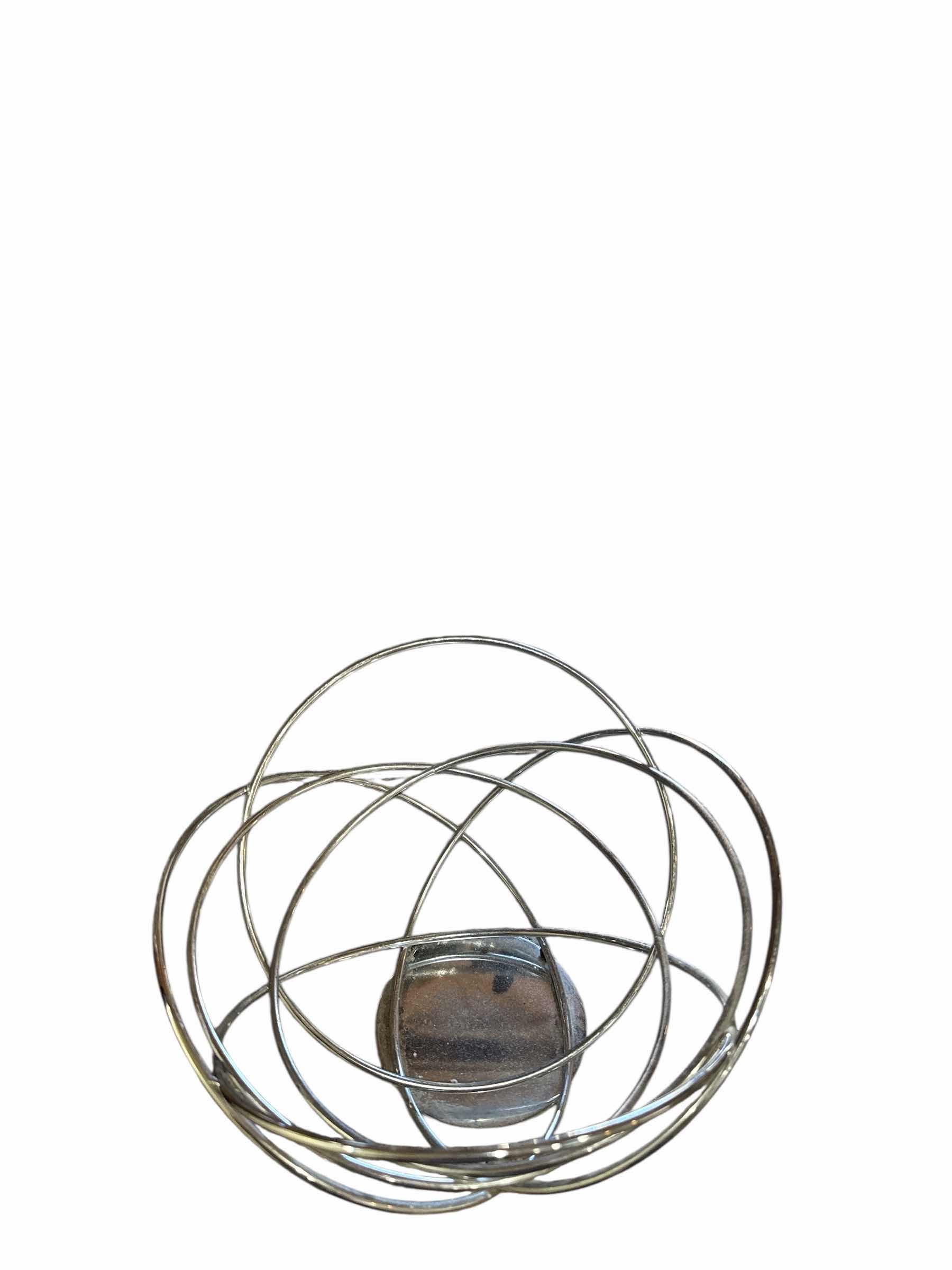 Photo 1 of 3 KITCHEN ITEMS: KNIFE BLOCK, BOWL, & TOOTHPICK DISPENSER