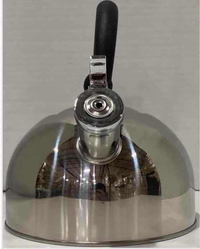Photo 1 of NEW CASE OF HOME-X 2 QUART STAINLESS STEEL WHISTLING TEA KETTLE (12 PCS/CASE)