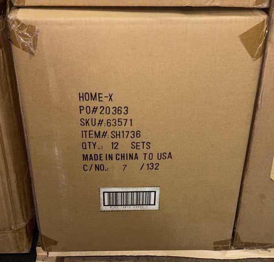 Photo 1 of NEW CASE HOME-X INDOOR/OUTDOOR 3PC METAL BUTTERFLY WALL ART (CASE OF 12 SETS)