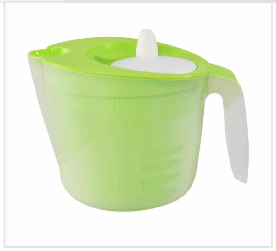 Photo 1 of NEW CASE OF HOME-X SALAD SPINNERS W POURING SPOUT & REMOVABLE SPINNING BASKET (CASE OF 9 PCS)