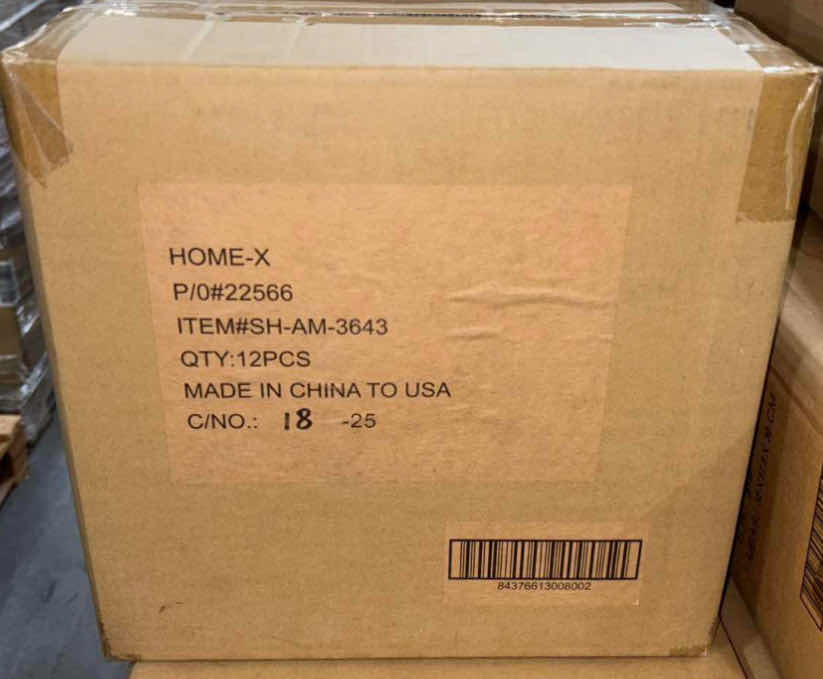 Photo 4 of NEW CASE OF HOME-X DELUXE CLEAR ACRYLIC 2 TIER T-BAR JEWELRY ORGANIZER (12 PCS/CASE)