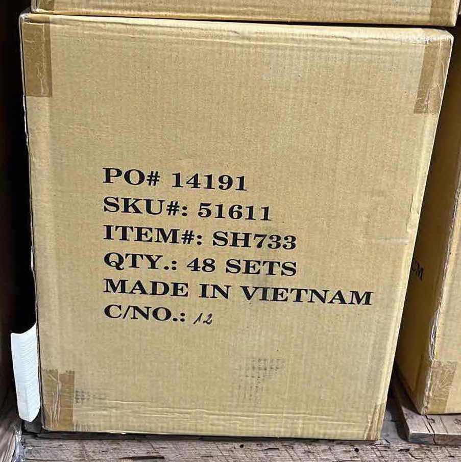 Photo 4 of NEW CASE OF HOME-X GREEN PLASTIC SODA CAN & CANNED FOOD SHELF ORGANIZER STACKERS (1 CASE/48 SETS OF 4)