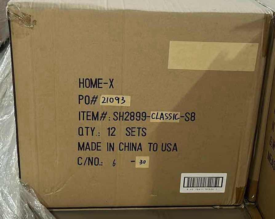 Photo 4 of NEW CASE HOME-X CLASSIC COLORED ALUMINIUM BOWLS & TUMBLERS SET OF 8 (12 SETS/CASE)