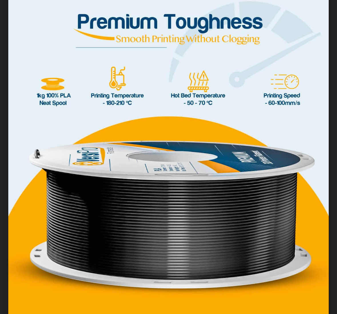 Photo 1 of NEW CASE OF VERSIPRO FILAMENTS PREMIUM 3D PRINTER SILVER FILAMENT (8 SPOOLS/17.6LB)