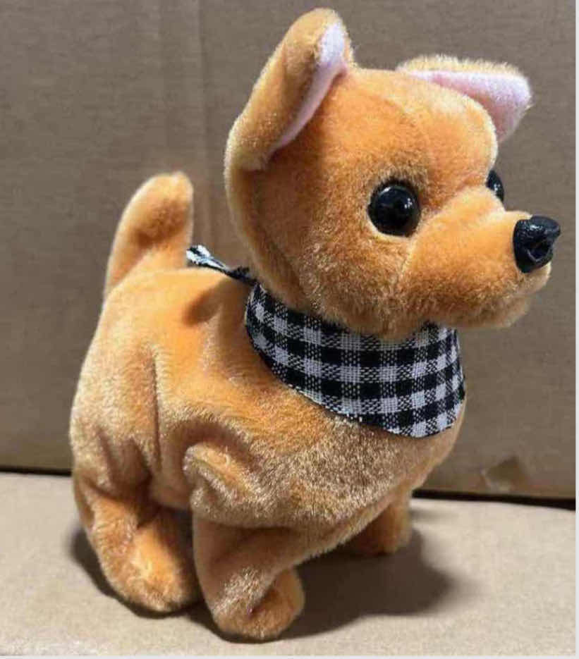 Photo 1 of NEW CASE OF HOME-X BATTERY OPERATED RUNNING DOG/CHIHUAHUA W CHECKERED BANDANA (12 PCS/CASE)