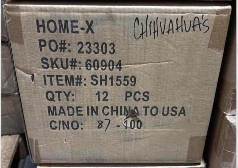 Photo 4 of NEW CASE OF HOME-X BATTERY OPERATED RUNNING DOG/CHIHUAHUA W CHECKERED BANDANA (12 PCS/CASE)