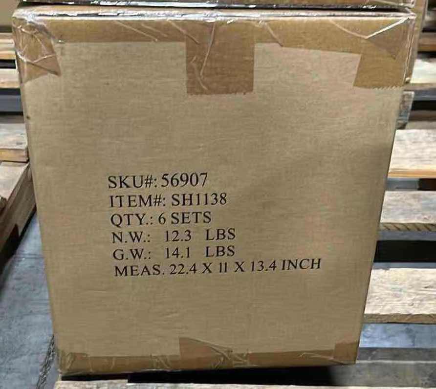 Photo 4 of NEW CASE HOME-X SMALL NESTING/STACKABLE STORAGE BINS, 3 BINS PER SET (1 CASE/6 SETS)