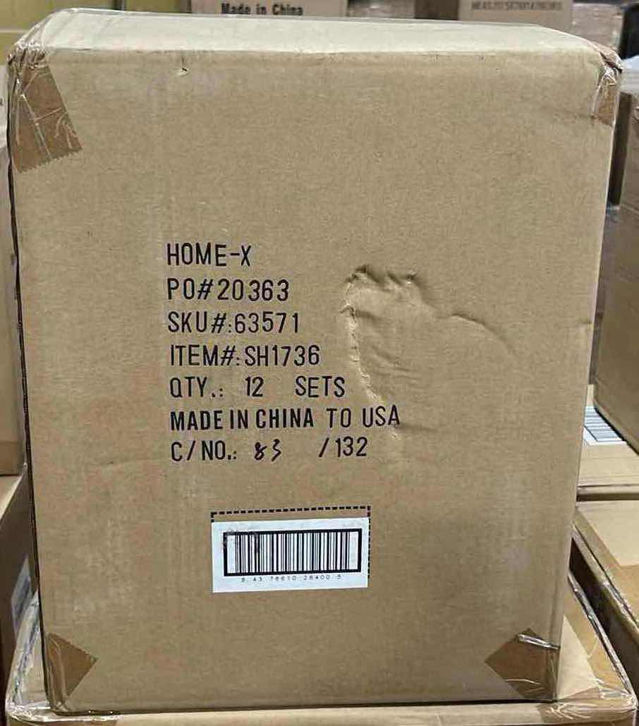 Photo 1 of NEW CASE HOME-X INDOOR/OUTDOOR 3PC METAL BUTTERFLY WALL ART (CASE OF 12 SETS)