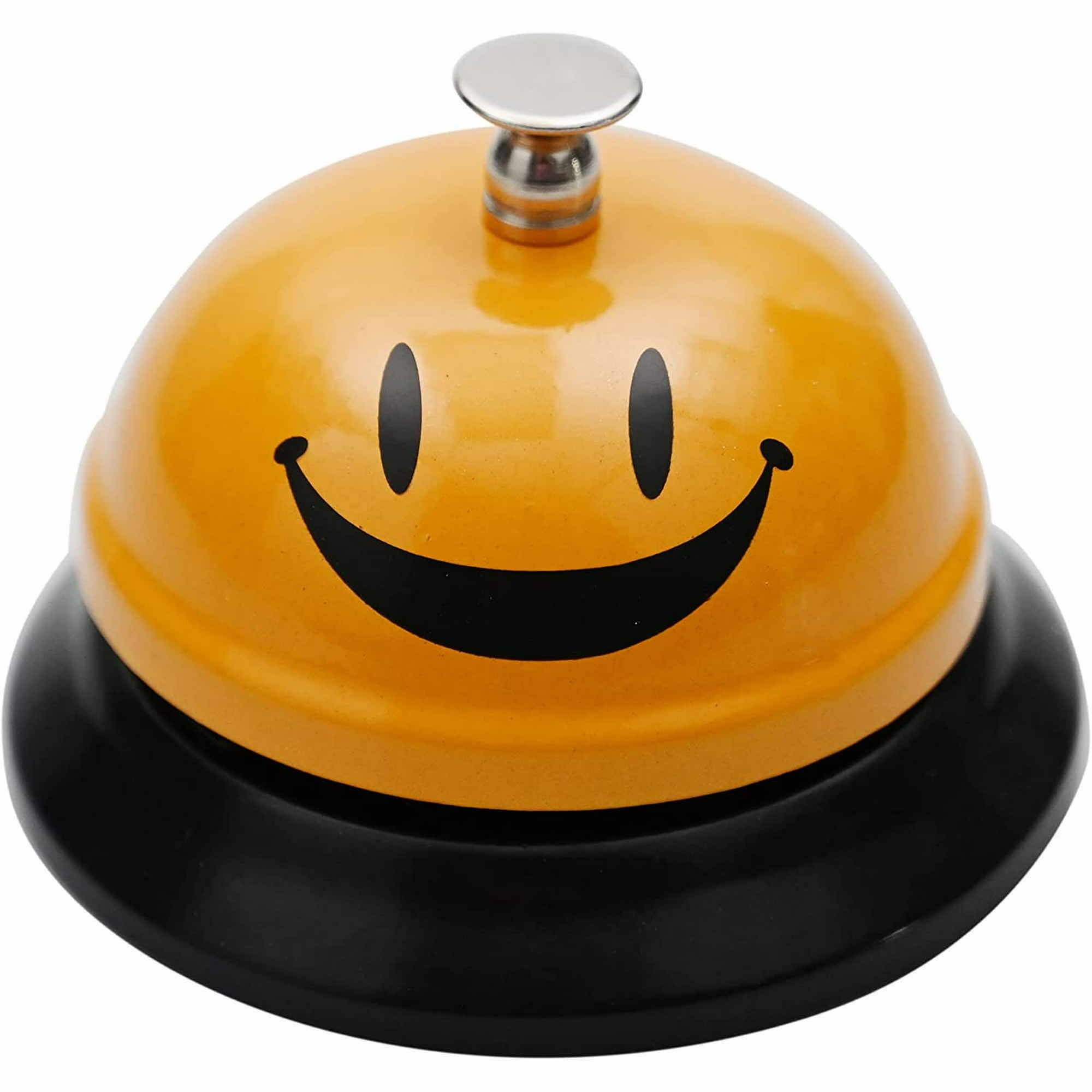 Photo 1 of NEW CASE SMILING COUNTER CALL/SERVICE BELL, ORANGE (60 PCS PER CASE)