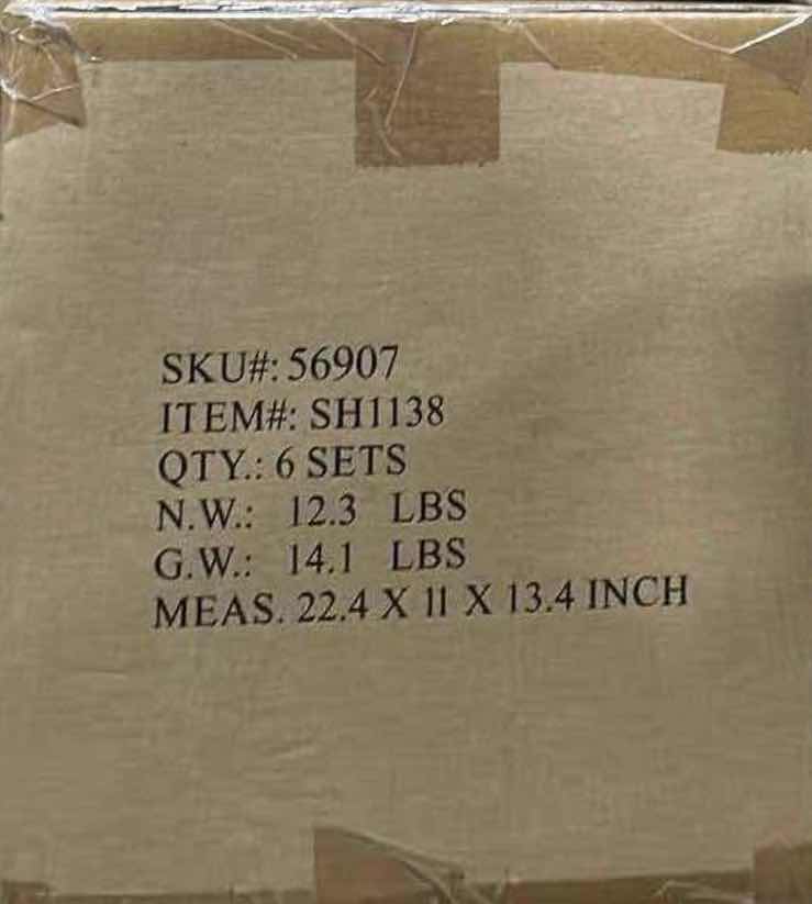 Photo 4 of NEW CASE HOME-X SMALL NESTING/STACKABLE STORAGE BINS, 3 BINS PER SET (1 CASE/6 SETS)