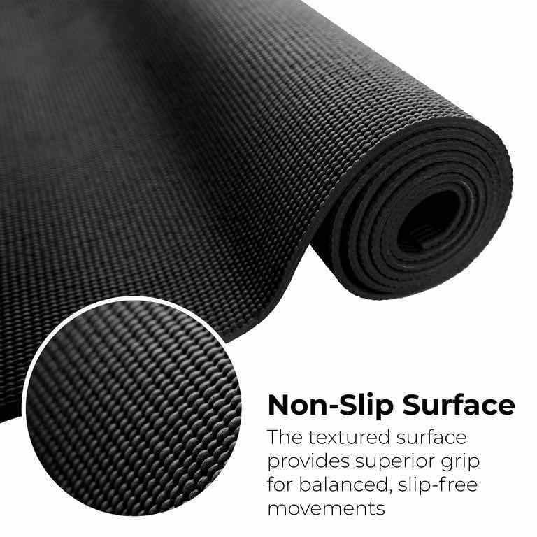 Photo 1 of NEW CASE OF HELLO FIT BLACK YOGA MATS (10 PER CASE)