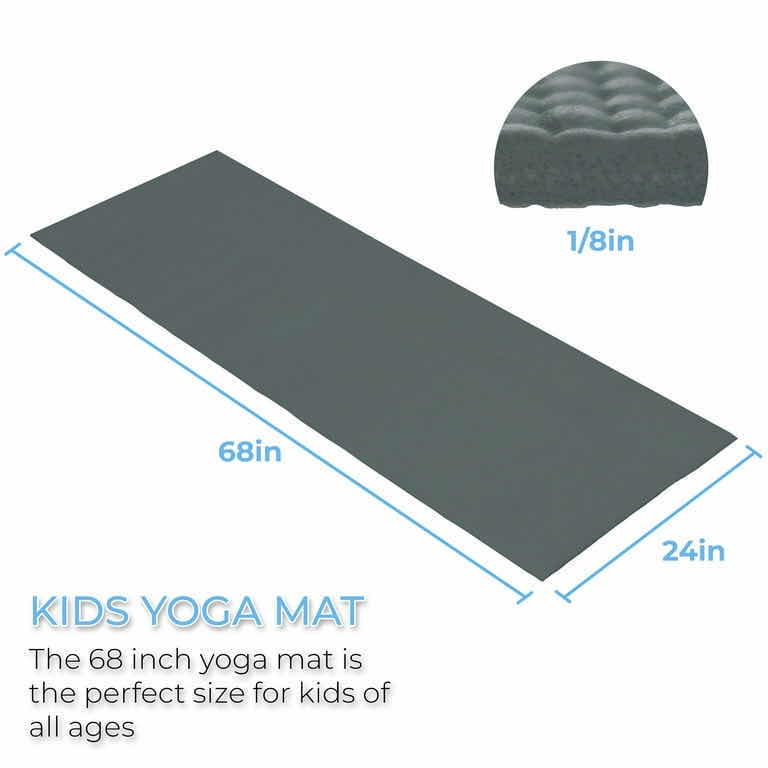 Photo 1 of NEW CASE OF HELLO FIT COOL GRAY YOGA MATS (10 PER CASE)