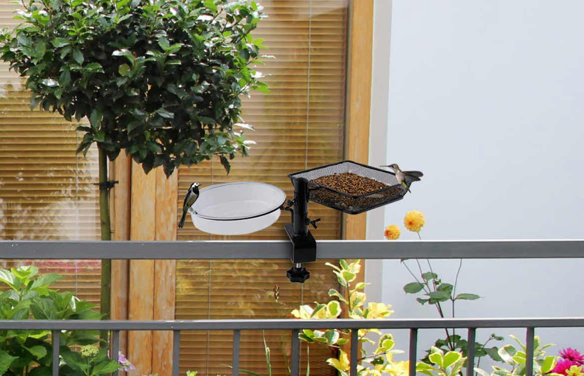 Photo 1 of NEW PALLET OF HOME X DUAL BIRD FEEDER DECK MOUNT (10PCS PER CASE/36 CASES)