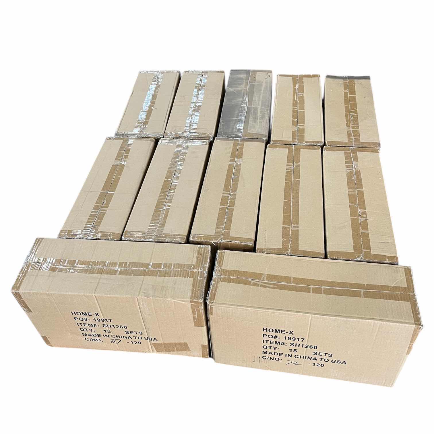 Photo 1 of NEW PALLET OF HOME-X WOOD 3.5” CLOTHESPINS (12 CASES/1,500PCS PER CASE) READ NOTES