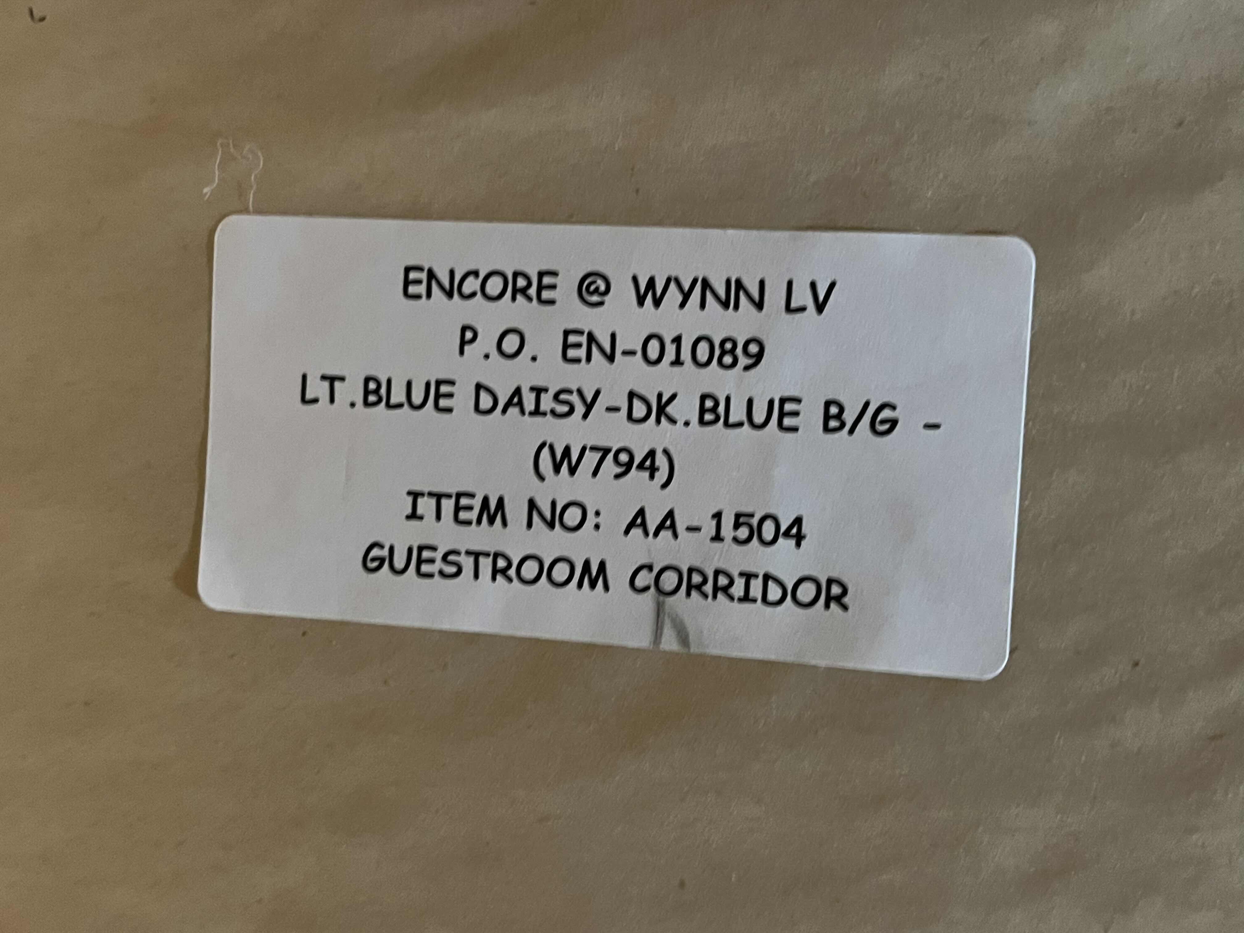 Photo 1 of BLUE DAISY ENCORE WYNN CANVAS FRAMED ARTWORK 35.5” X 35.5”